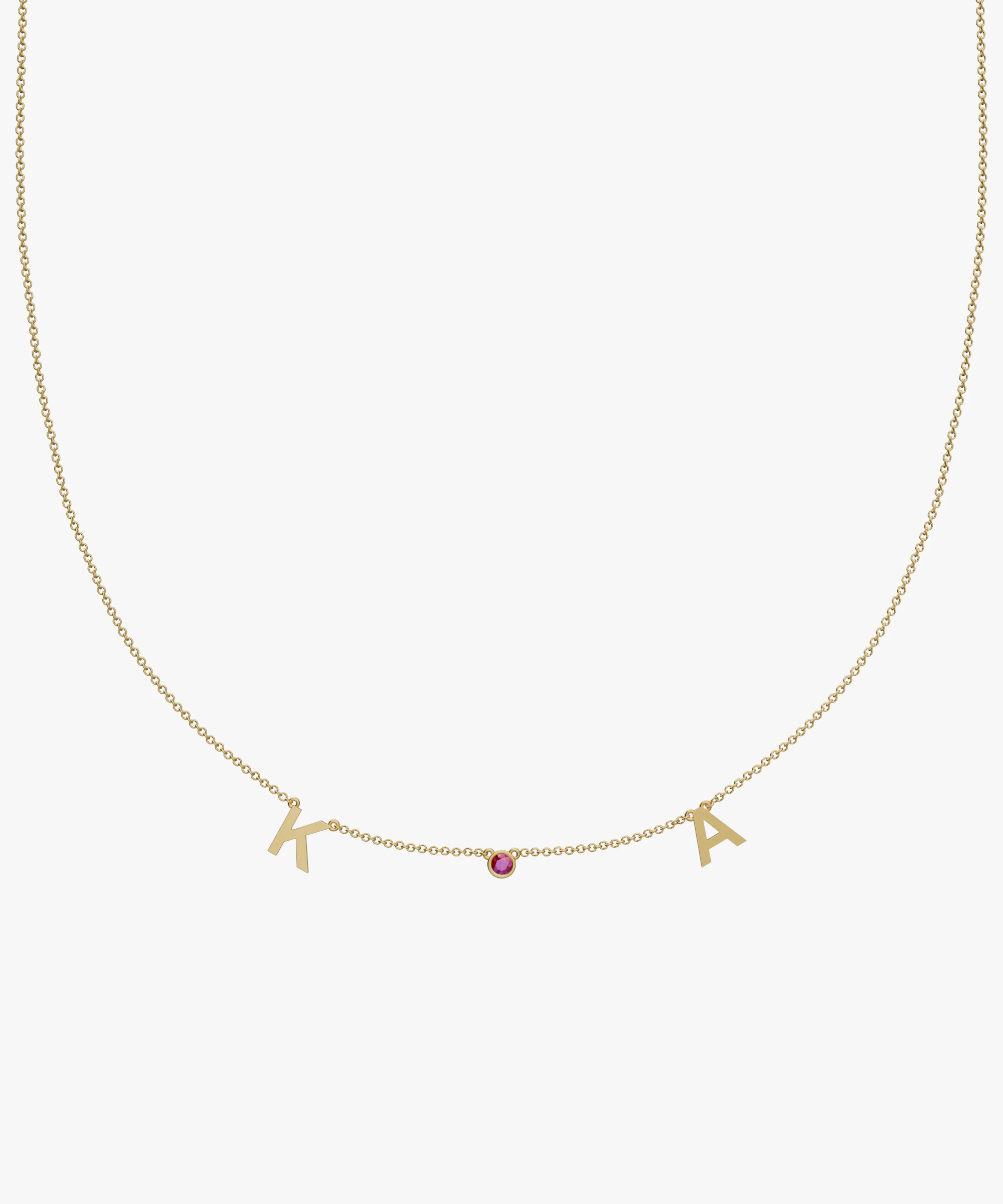Personalised Charm Necklace