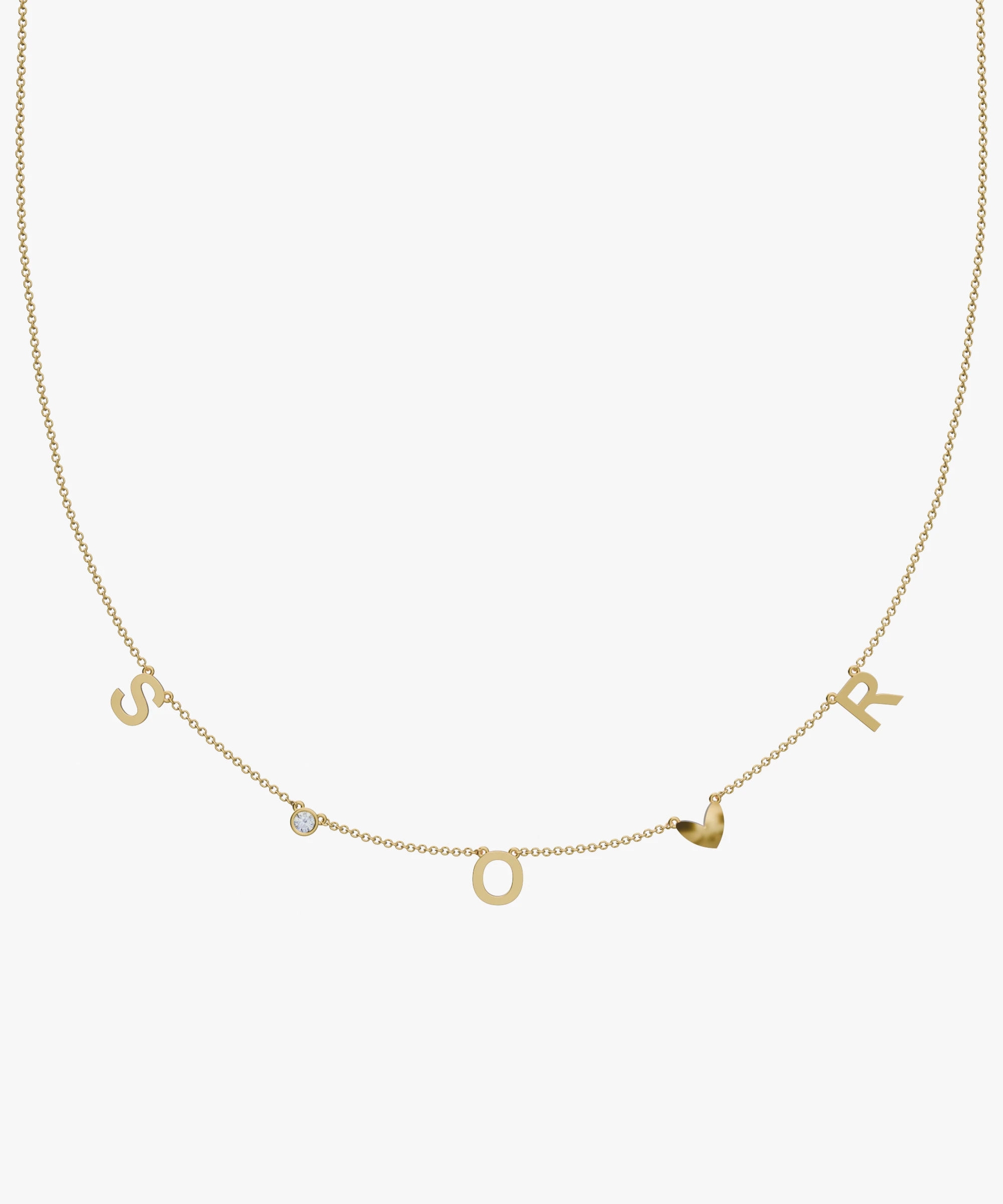 Personalised Charm Necklace