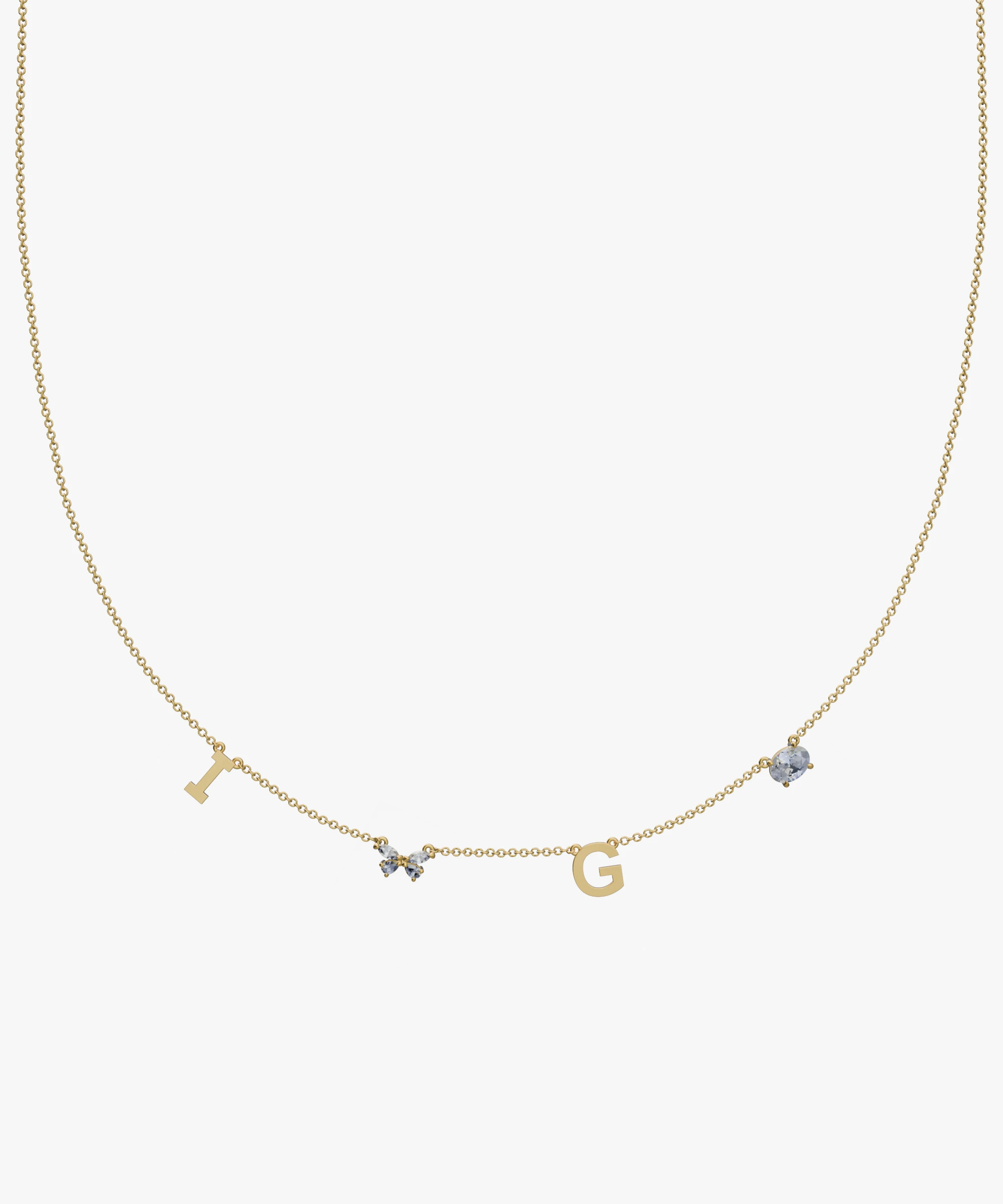 Personalised Charm Necklace