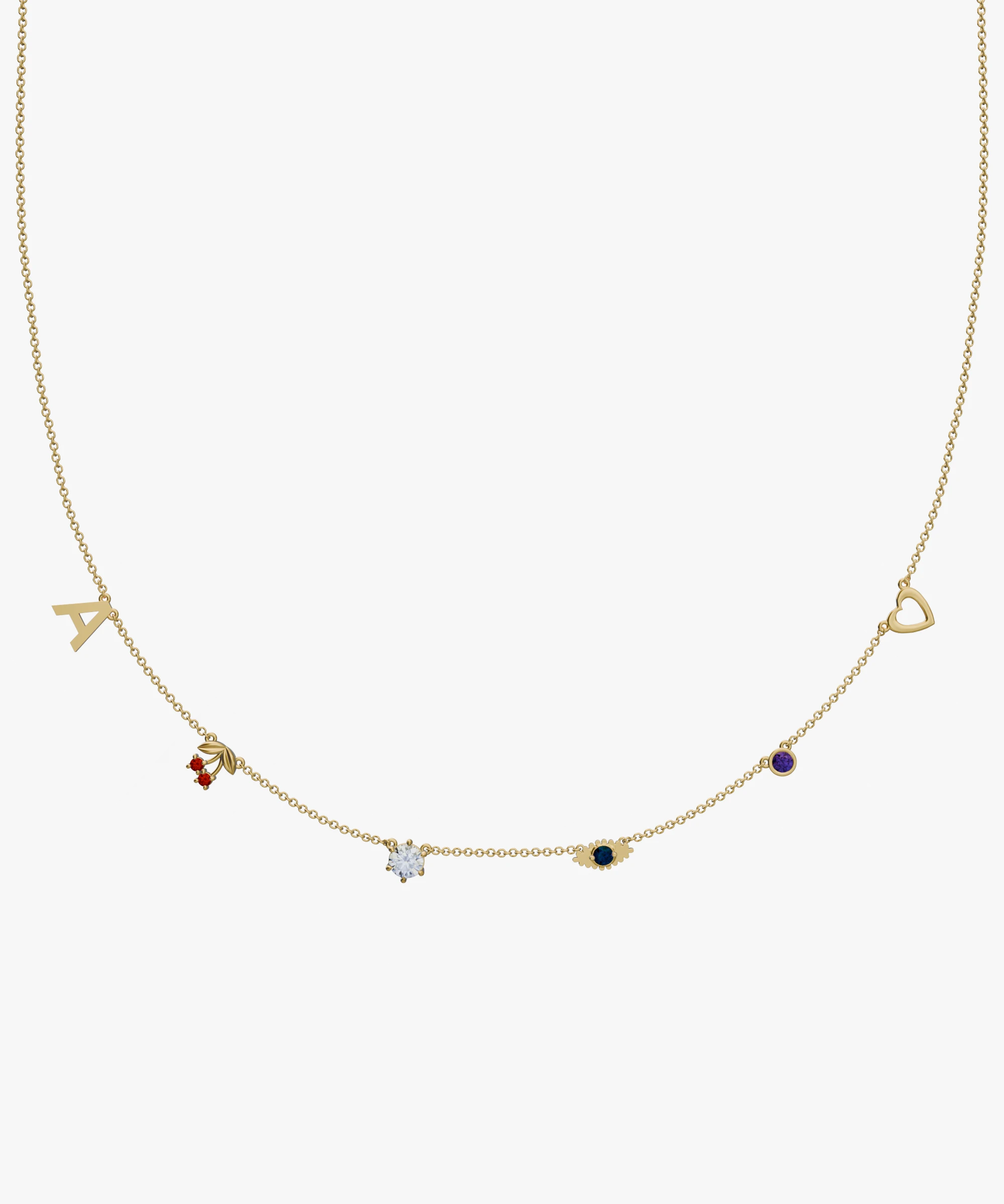 Personalised Charm Necklace