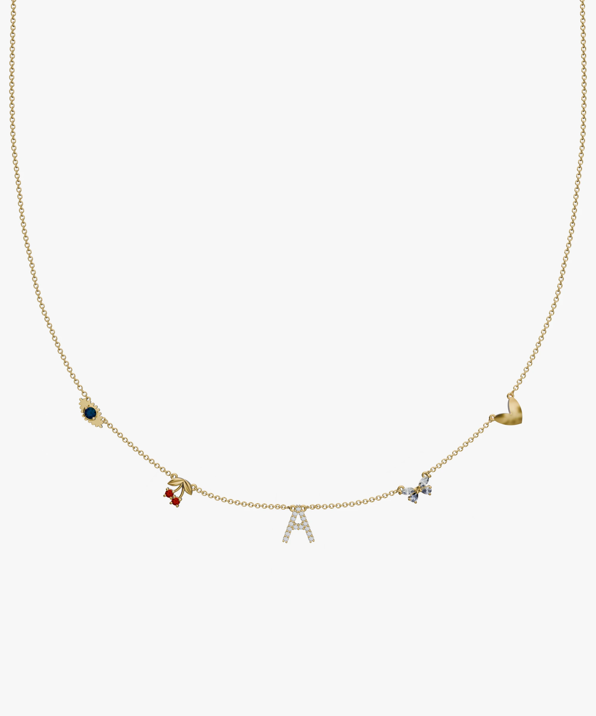 Personalised Charm Necklace