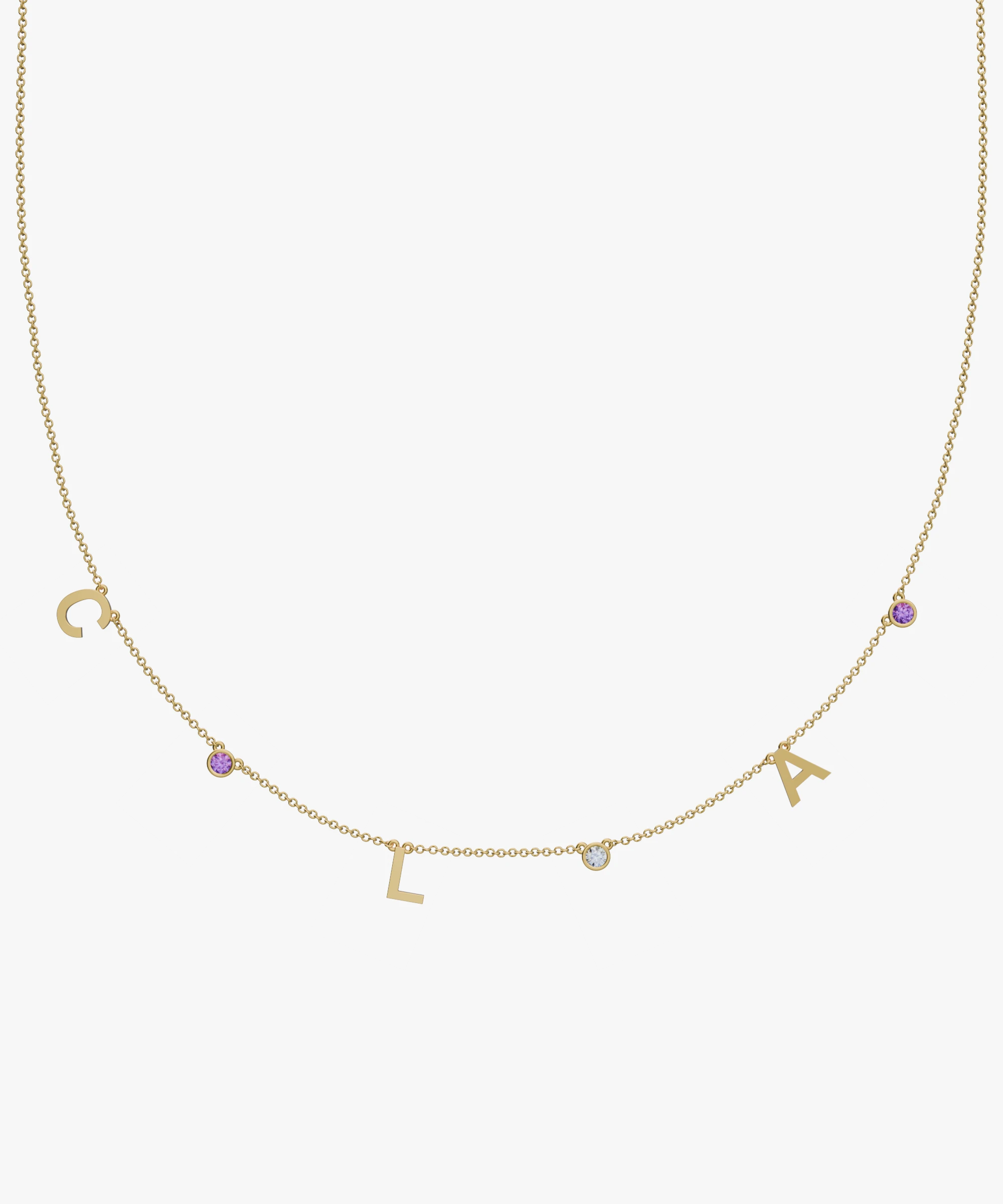 Personalised Charm Necklace