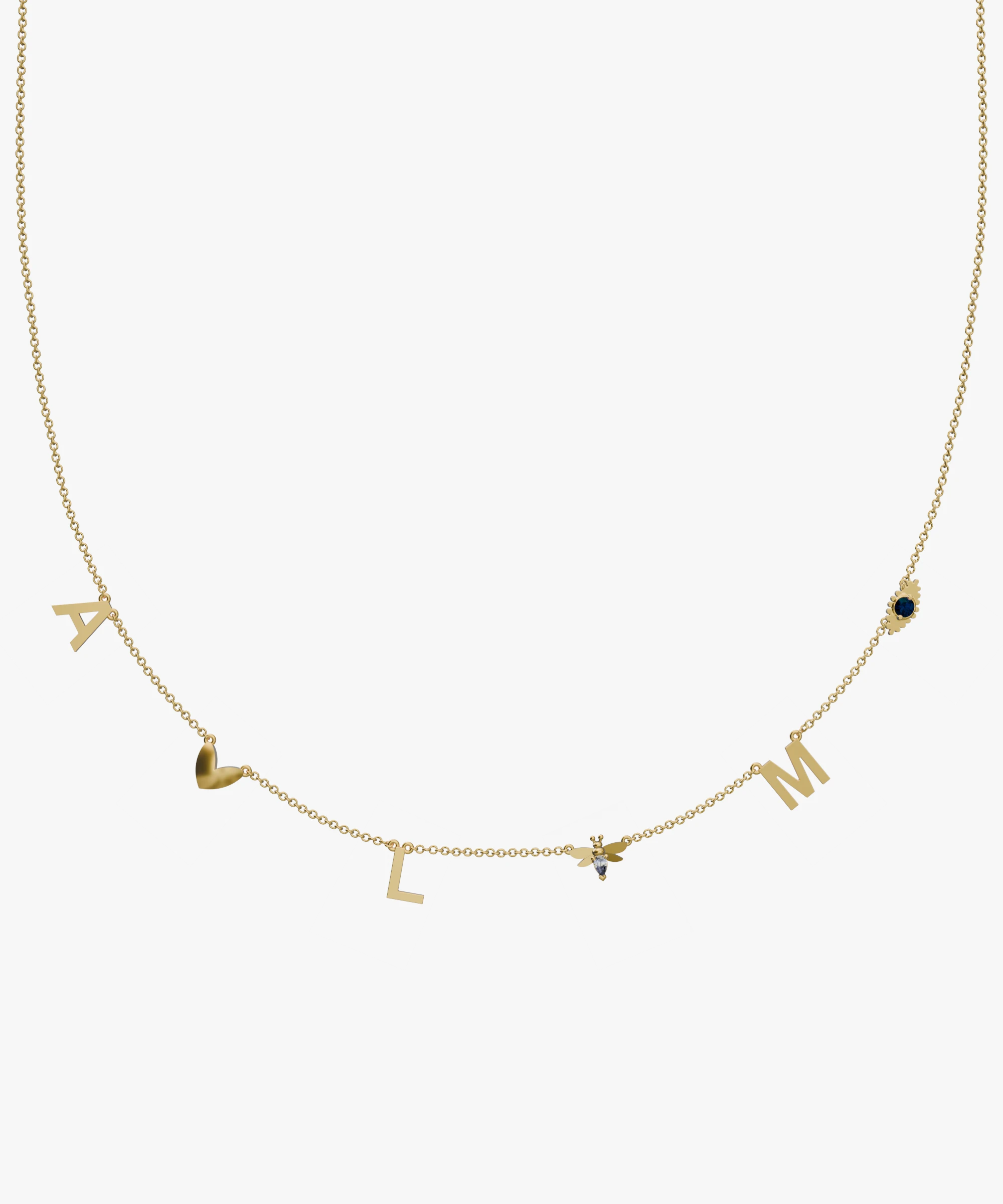 Personalised Charm Necklace