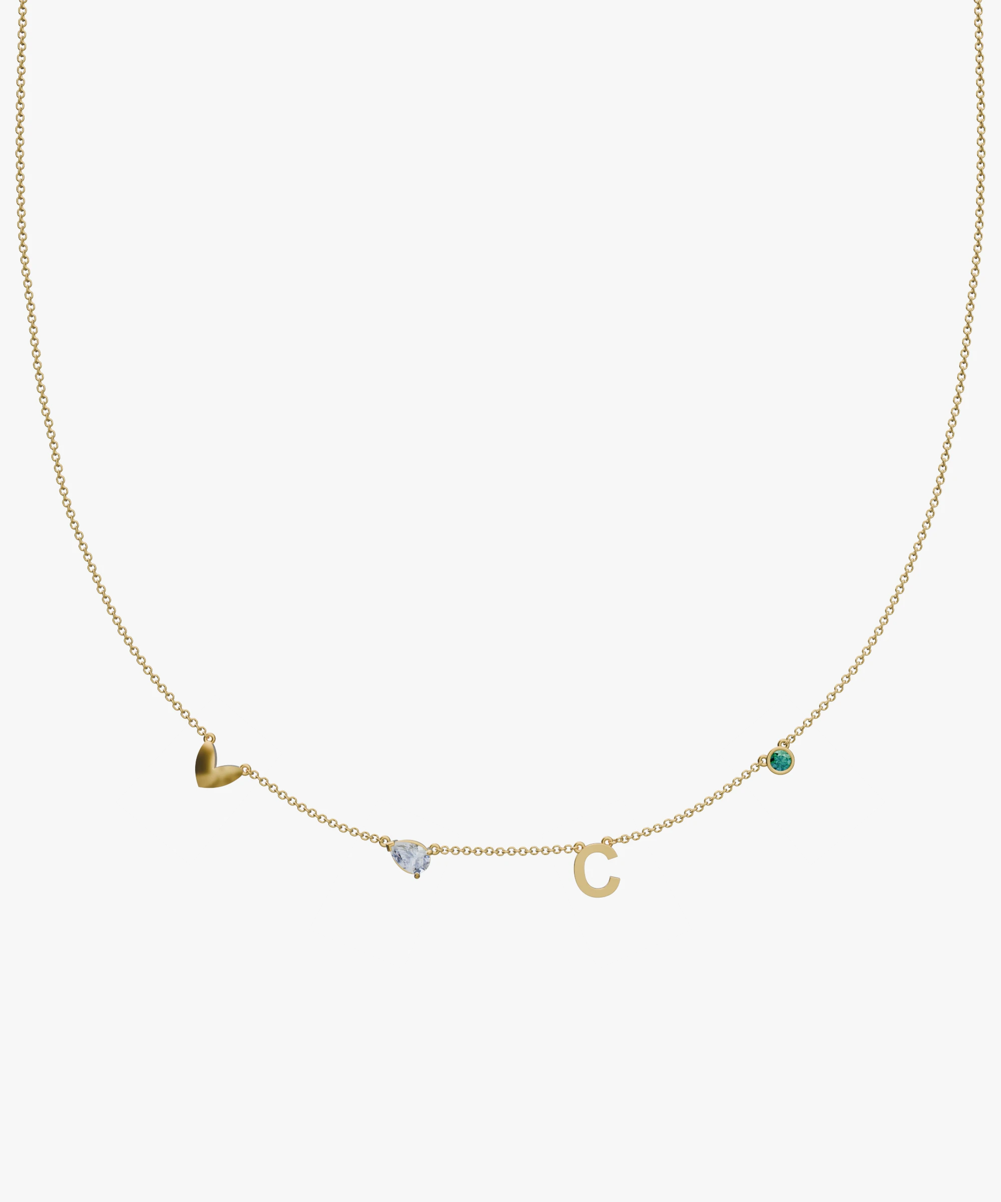 Personalised Charm Necklace