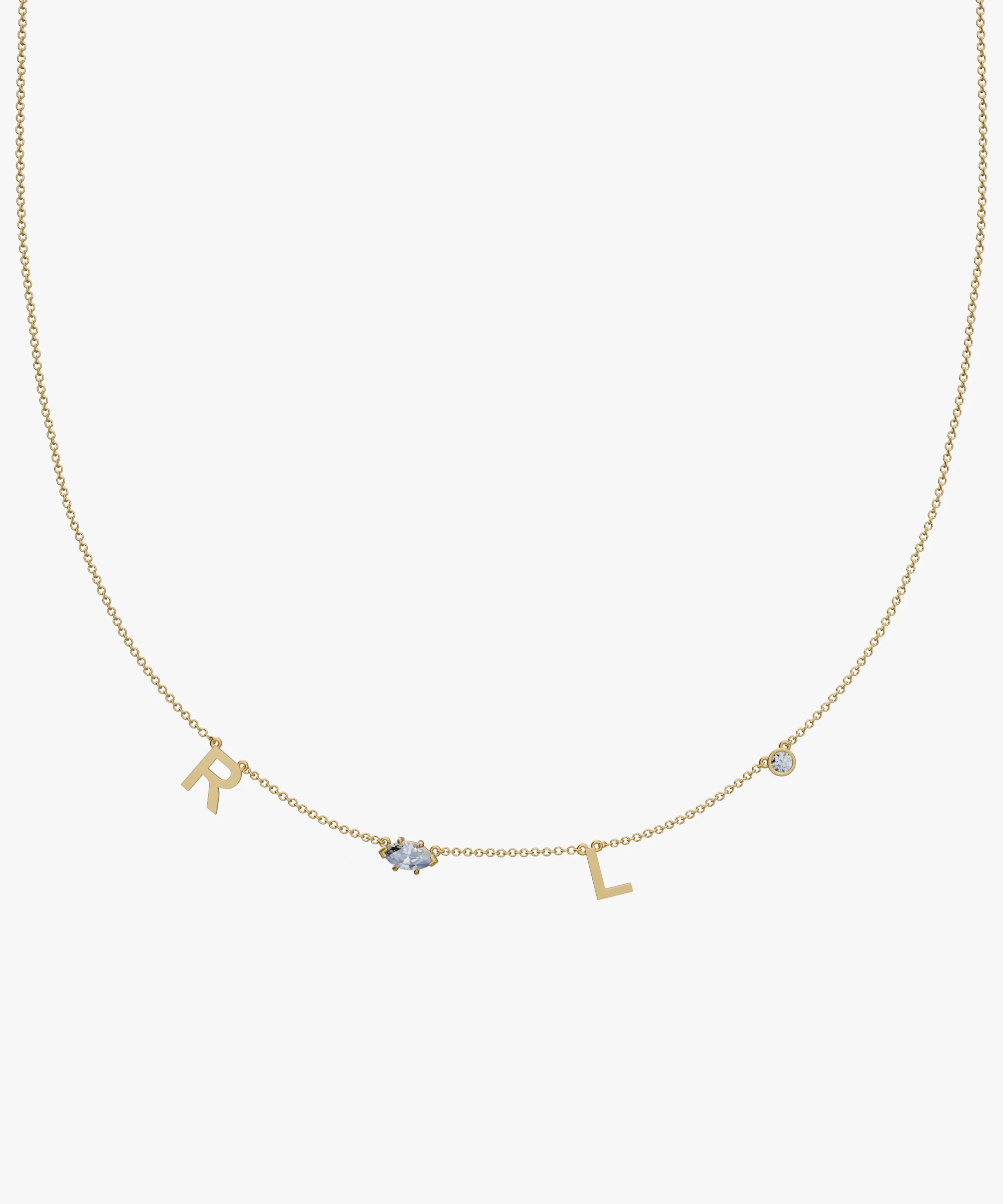 Personalised Charm Necklace
