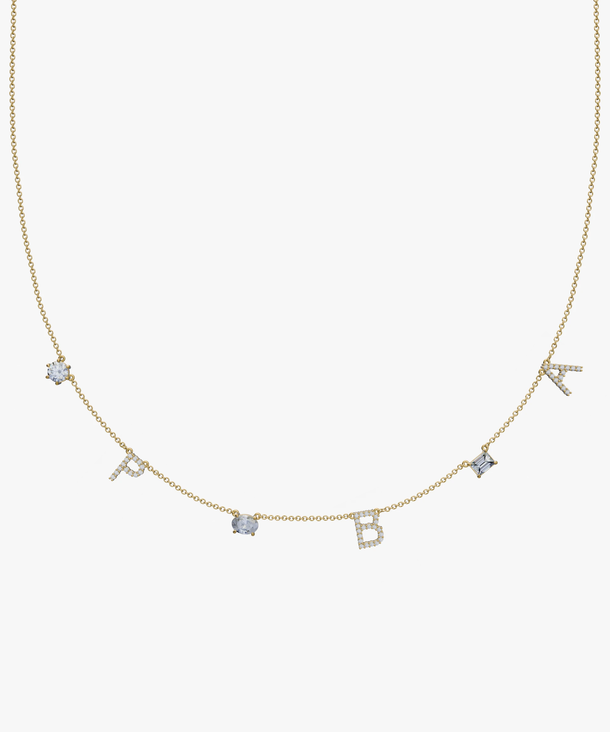 Personalised Charm Necklace