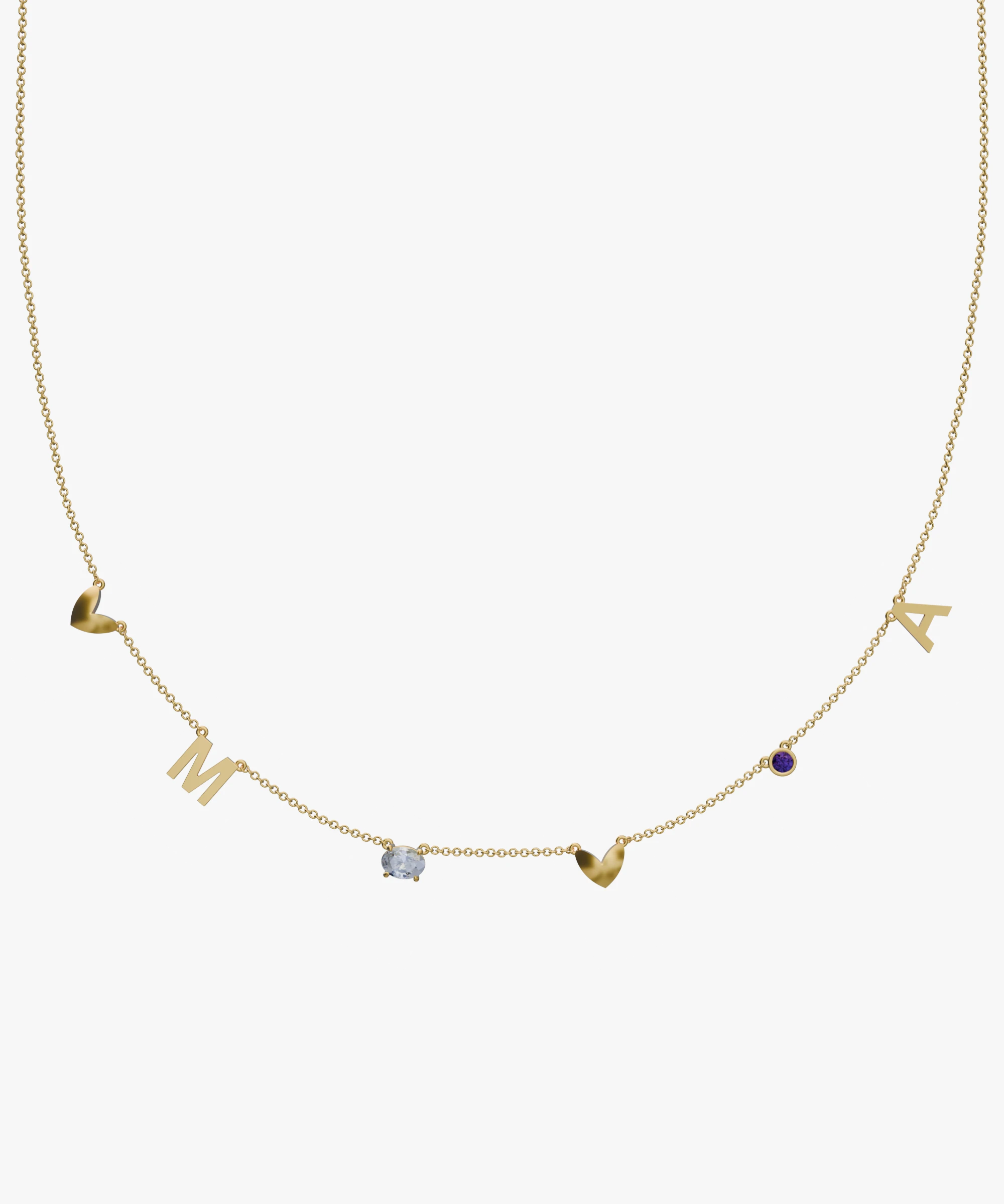 Personalised Charm Necklace