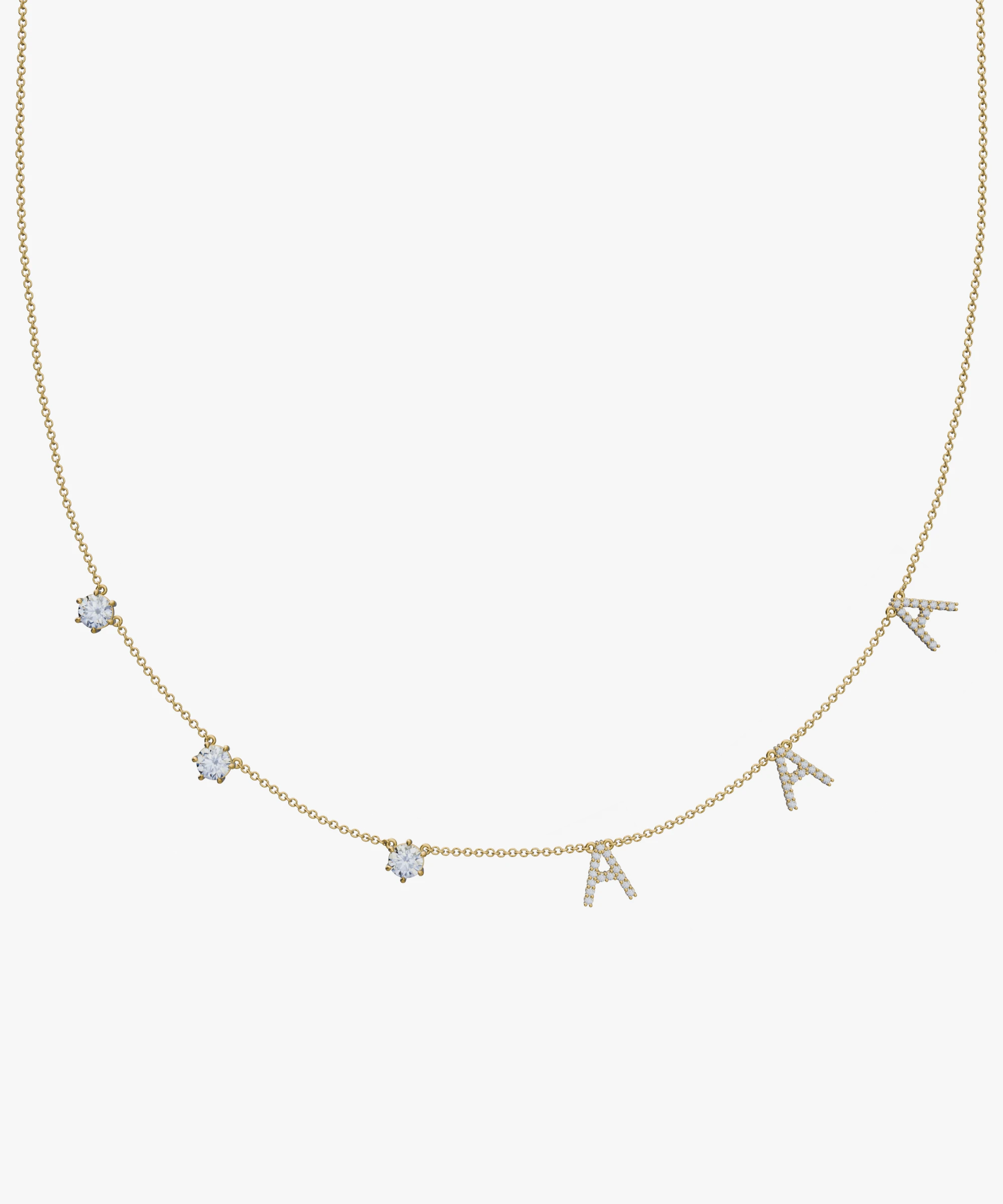 Personalised Charm Necklace
