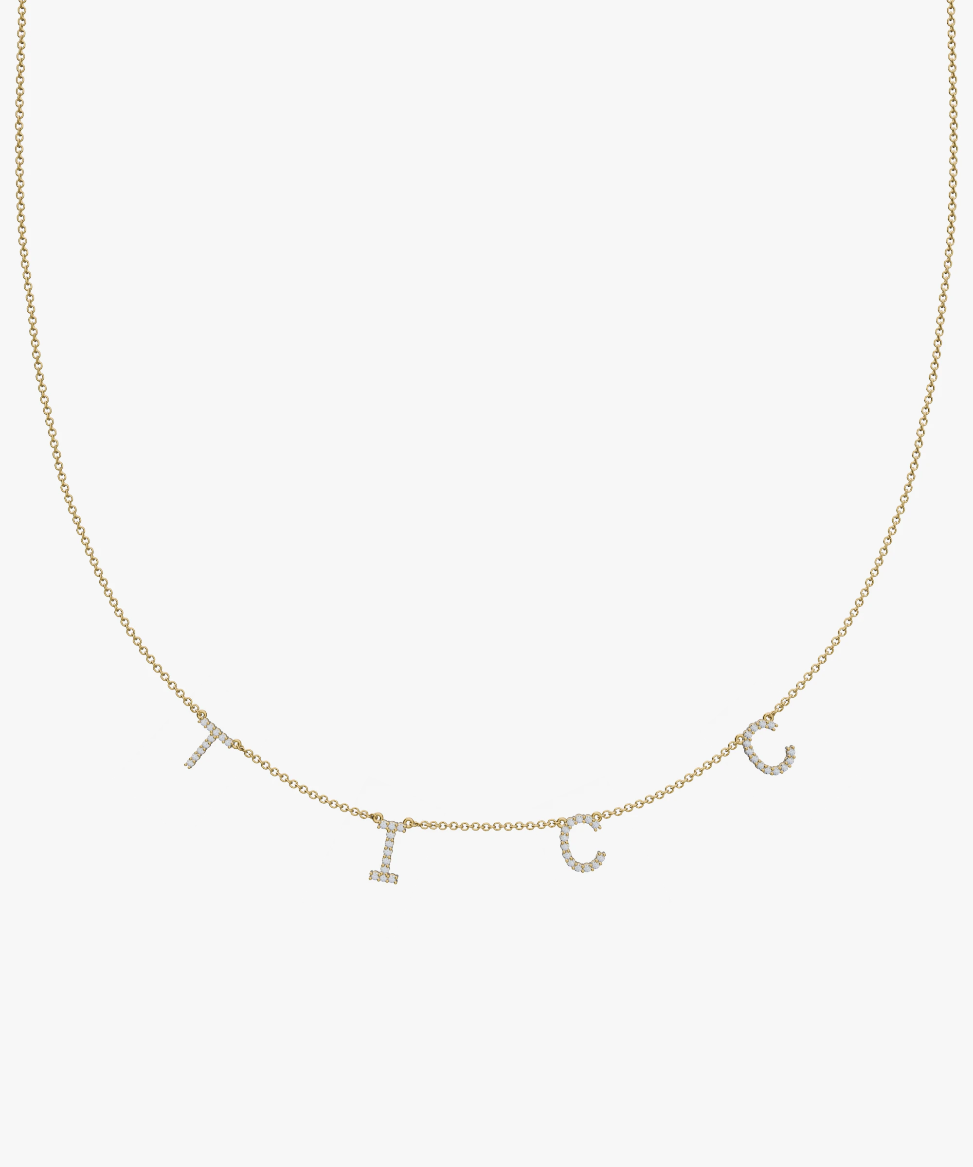 Personalised Charm Necklace