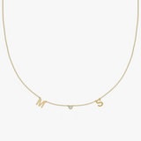 Personalised Charm Necklace