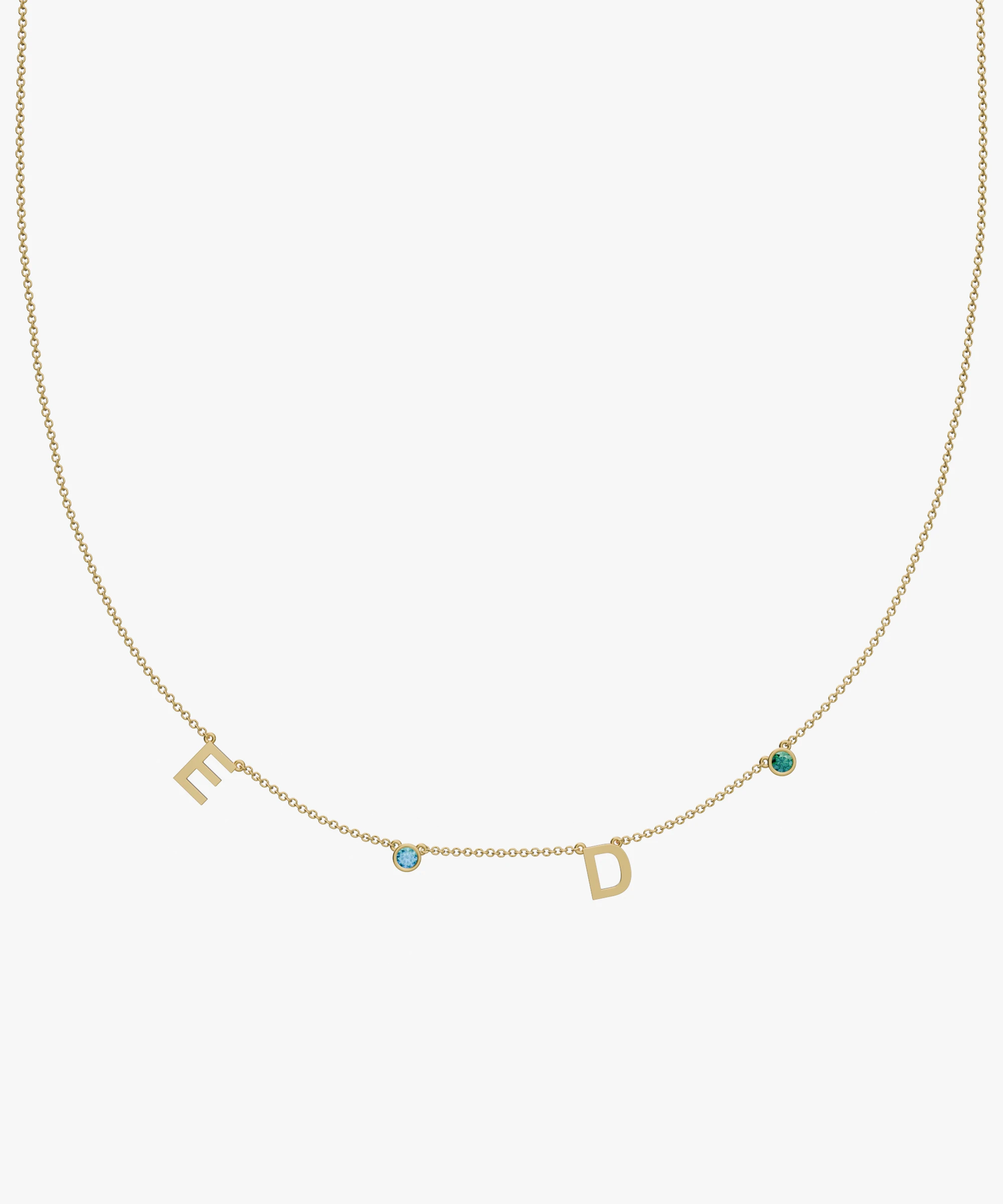 Personalised Charm Necklace