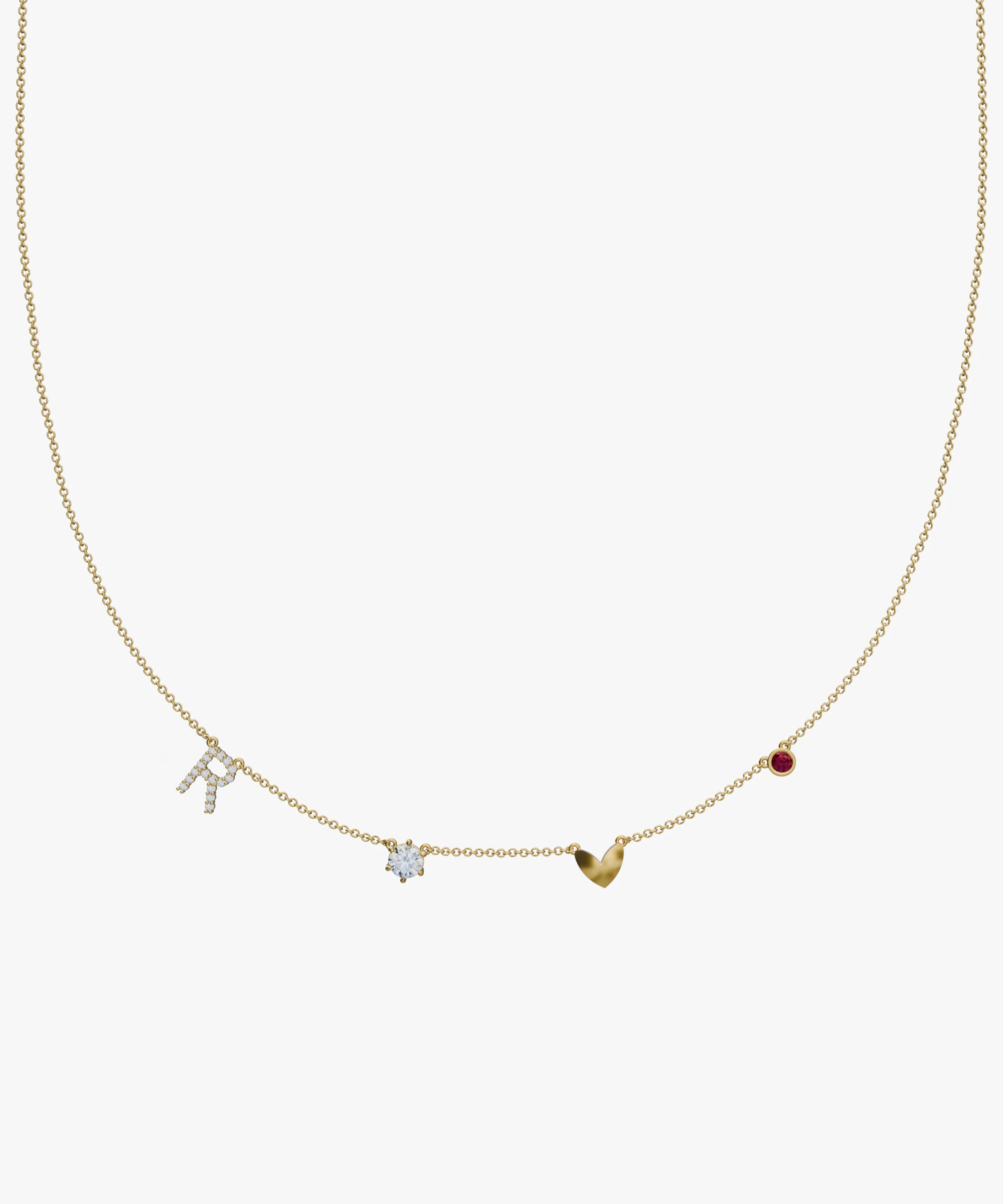 Personalised Charm Necklace