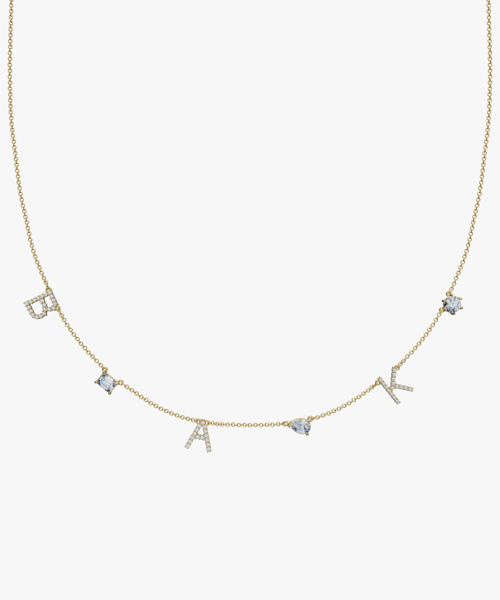 Personalised Charm Necklace