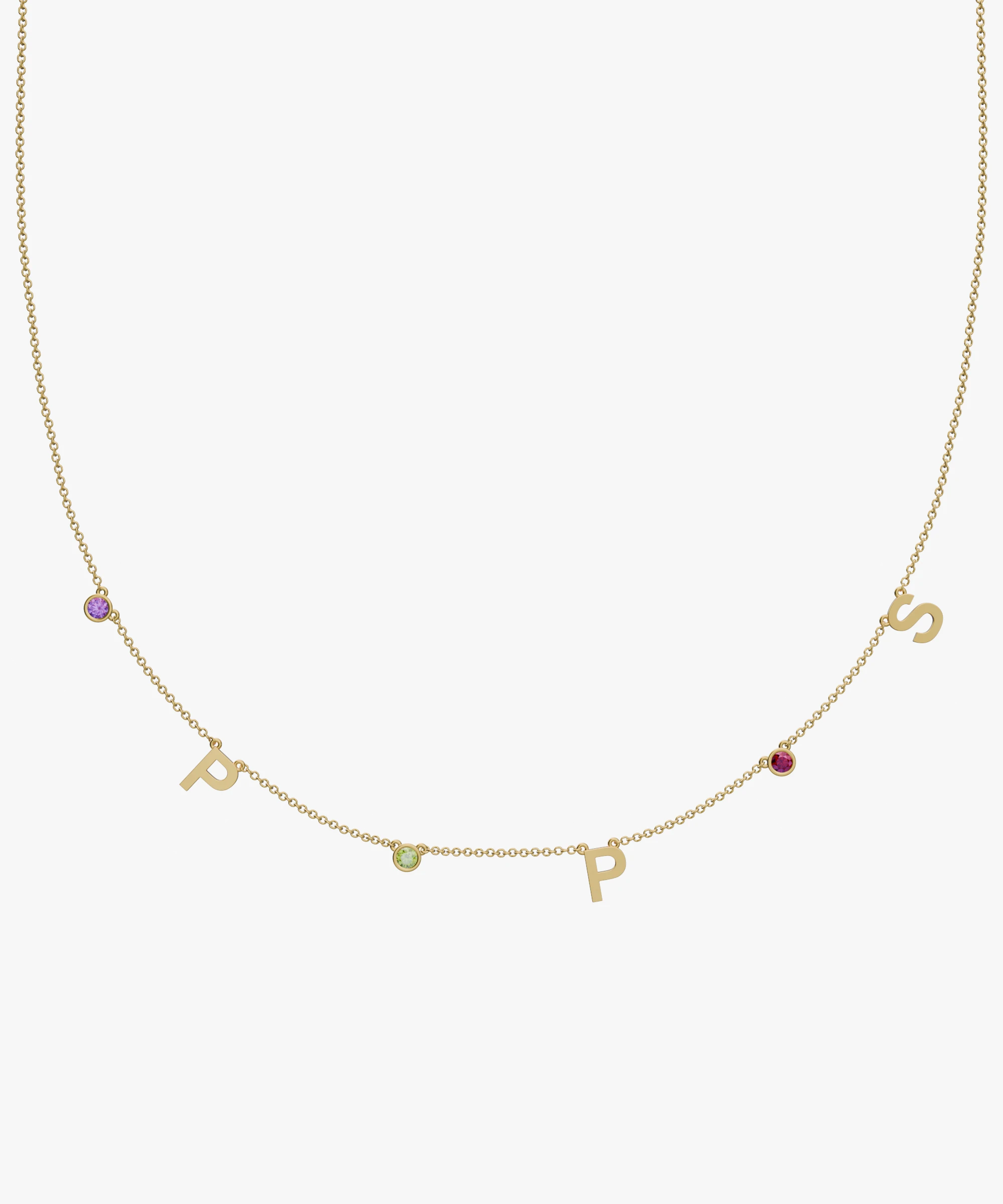 Personalised Charm Necklace