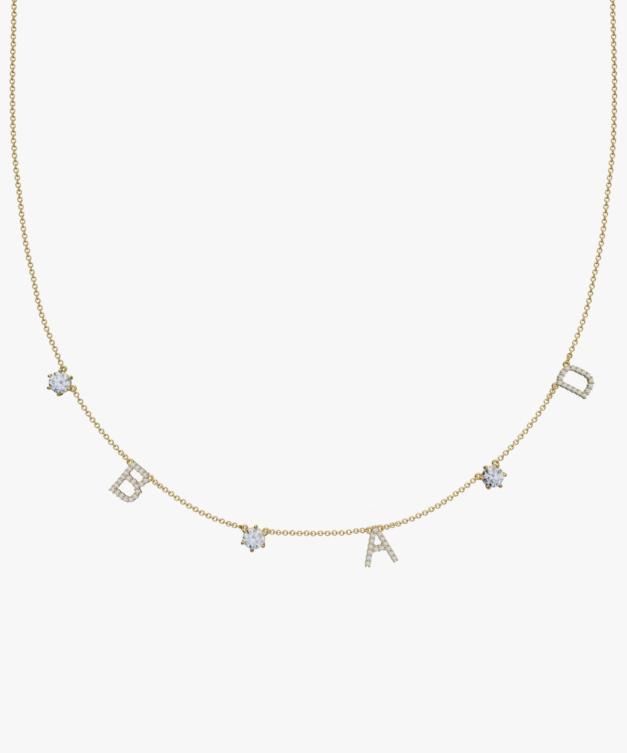 Personalised Charm Necklace