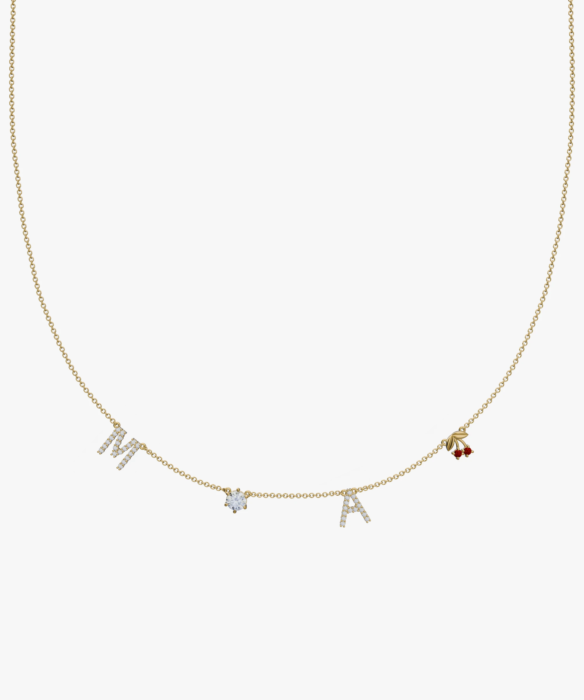 Personalised Charm Necklace