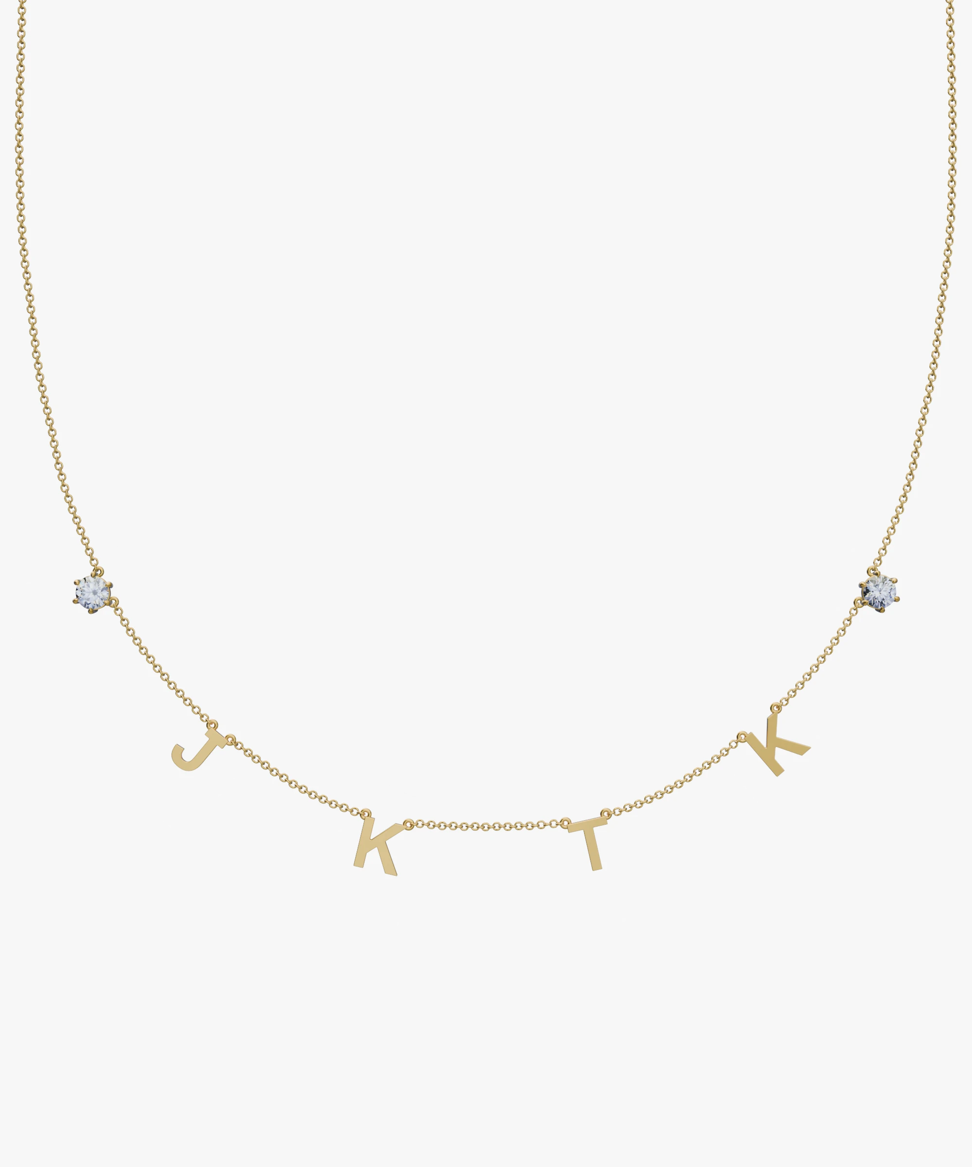 Personalised Charm Necklace