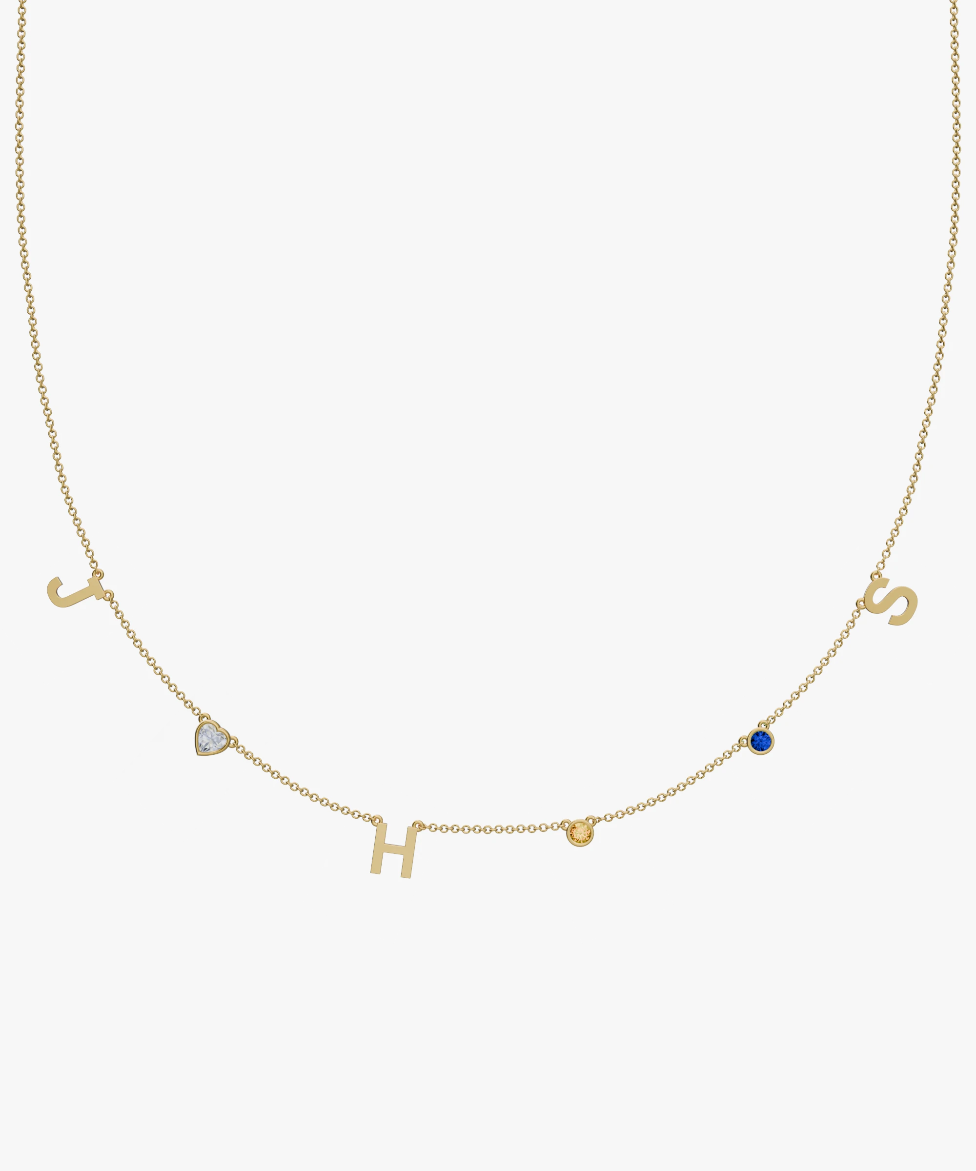 Personalised Charm Necklace