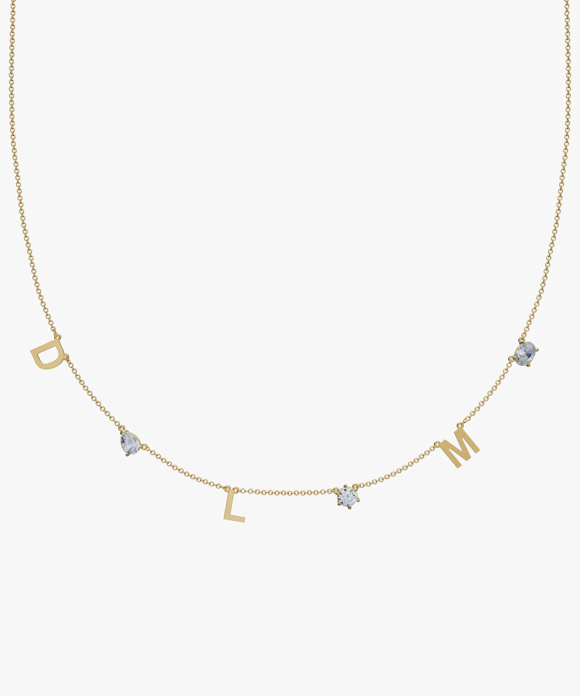 Personalised Charm Necklace