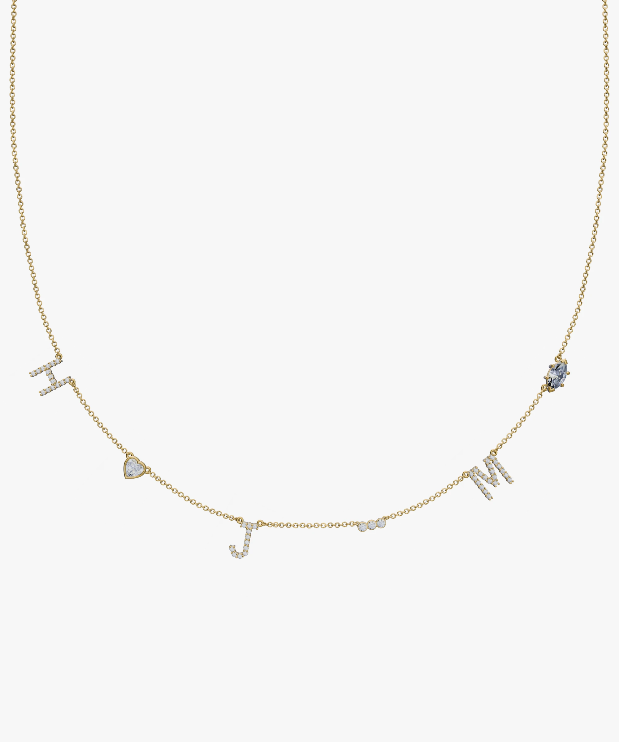 Personalised Charm Necklace