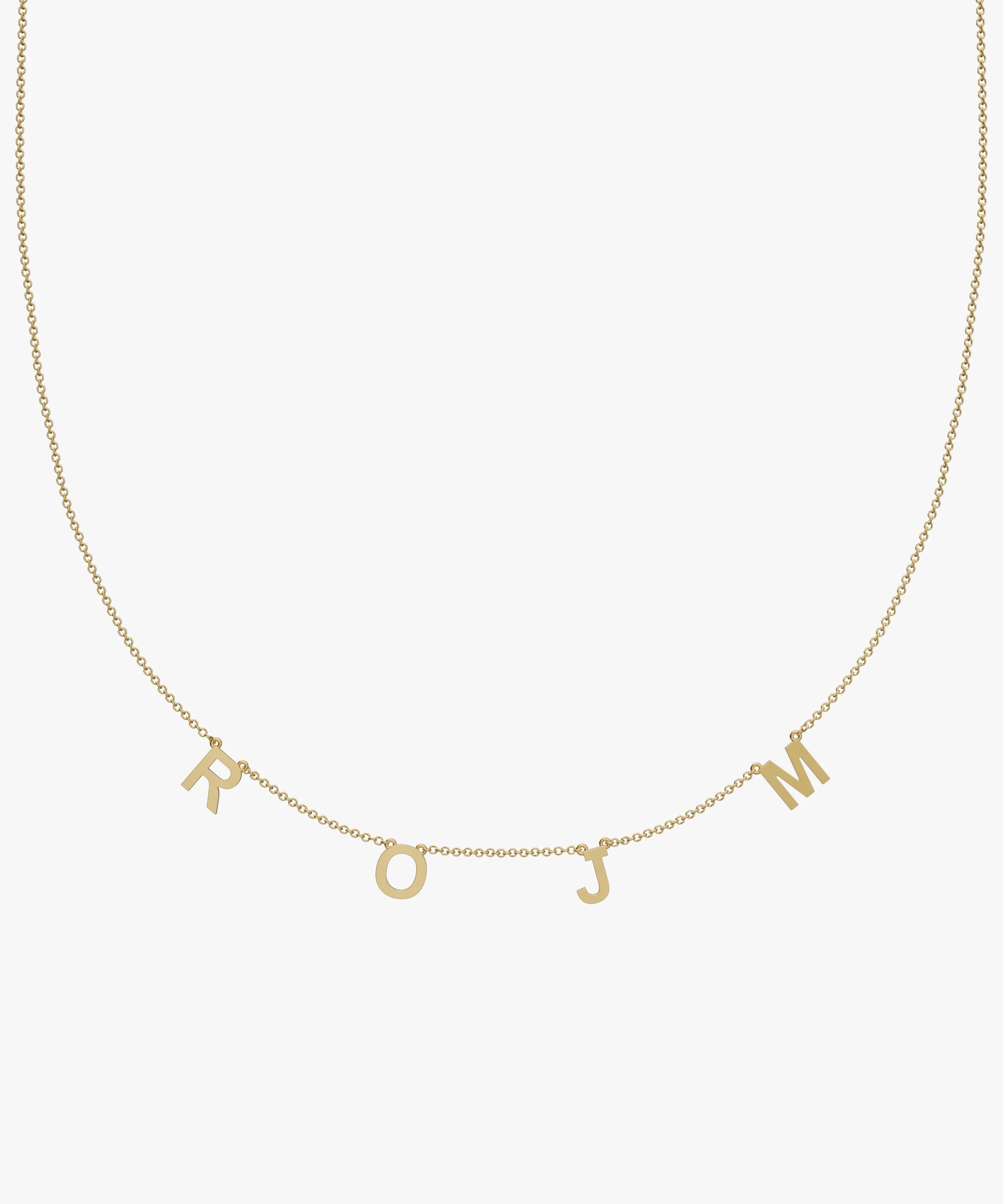 Personalised Charm Necklace