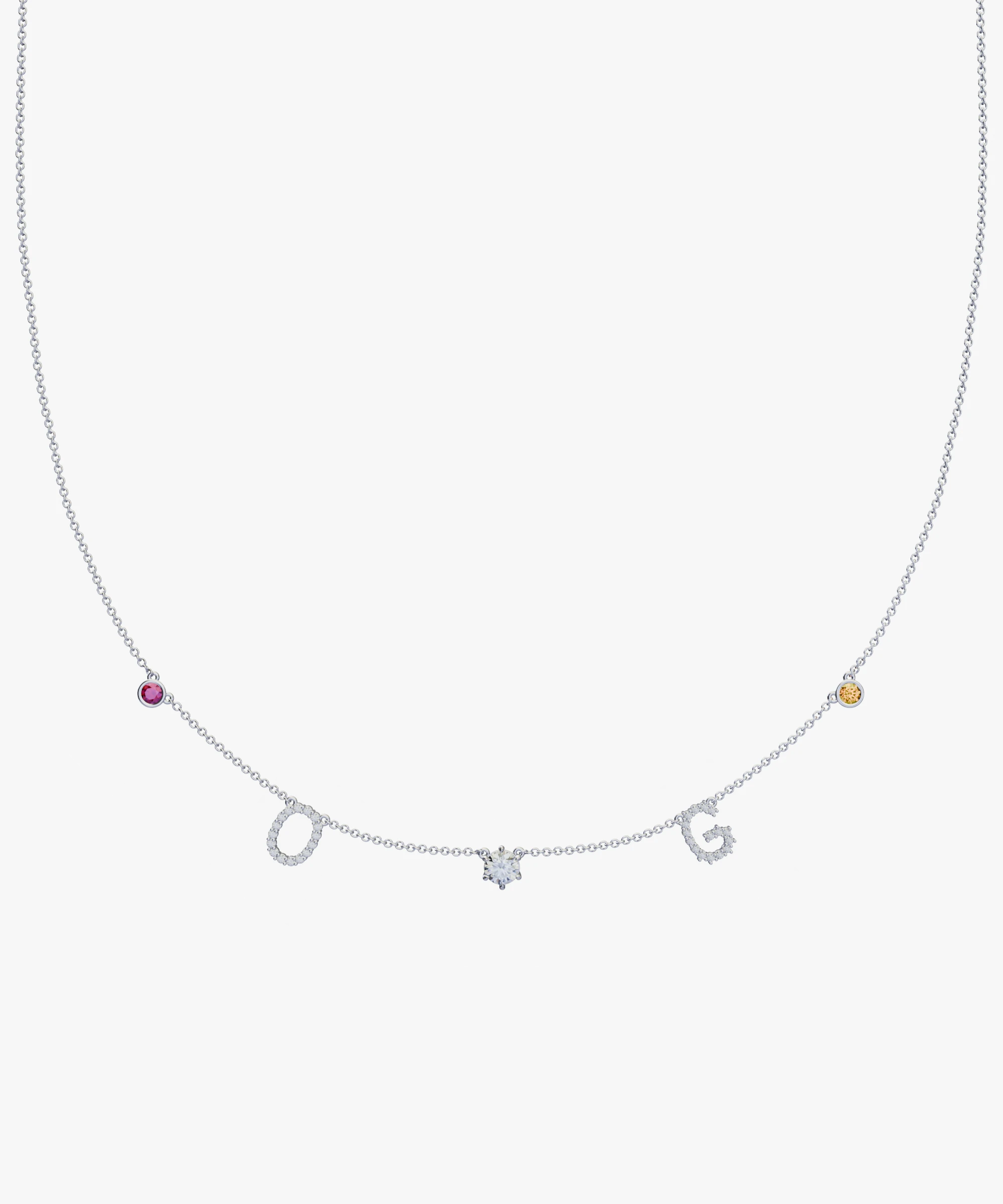 Personalised Charm Necklace