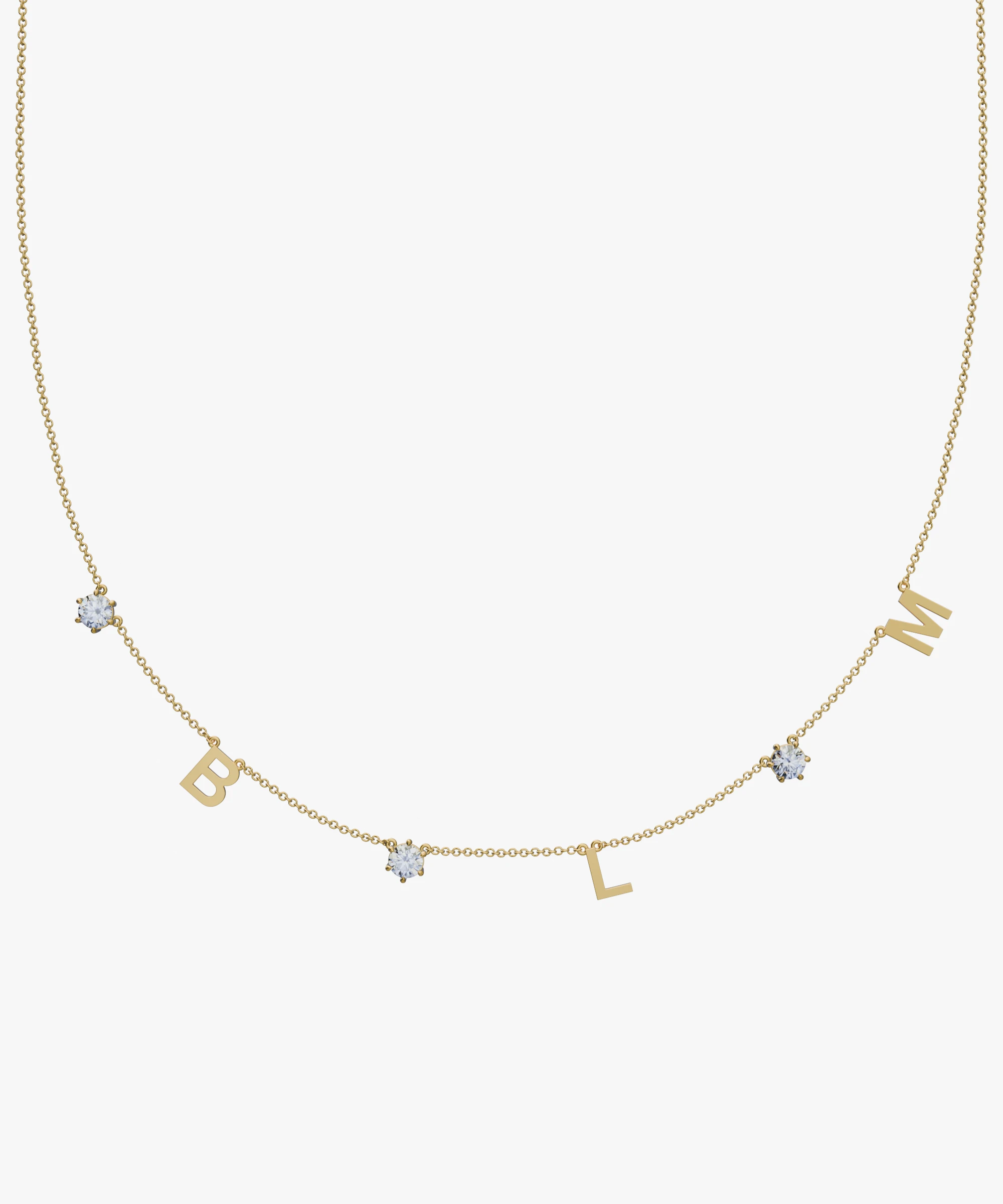 Personalised Charm Necklace