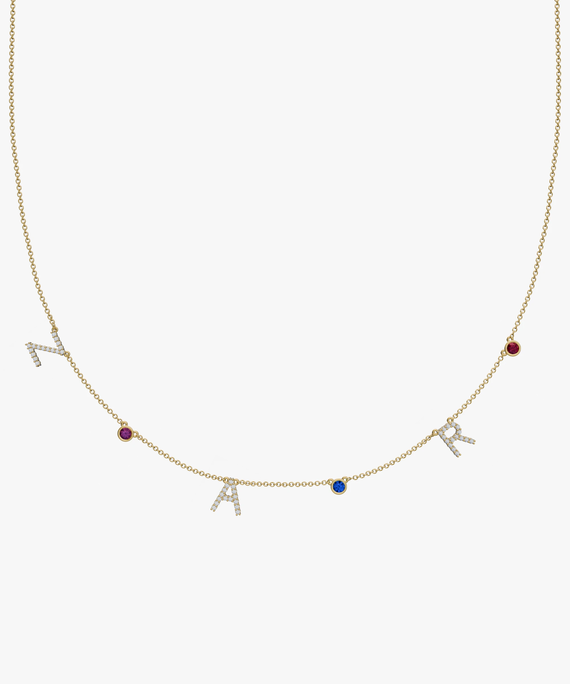Personalised Charm Necklace