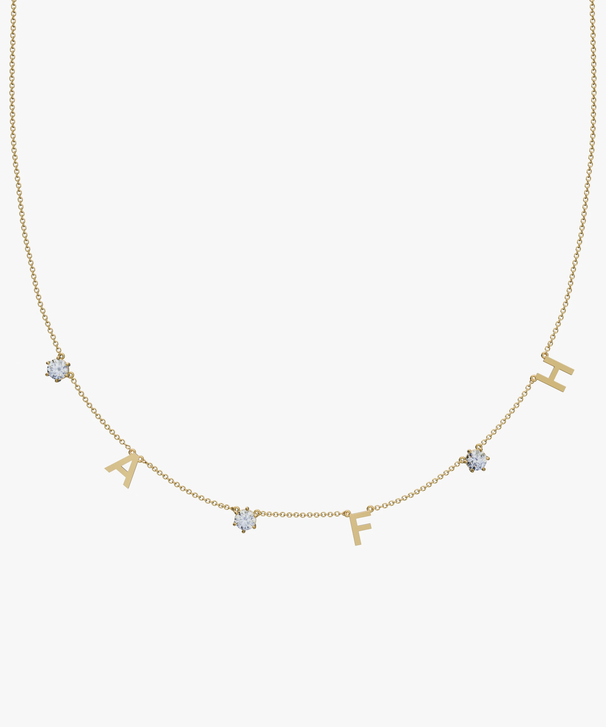 Personalised Charm Necklace