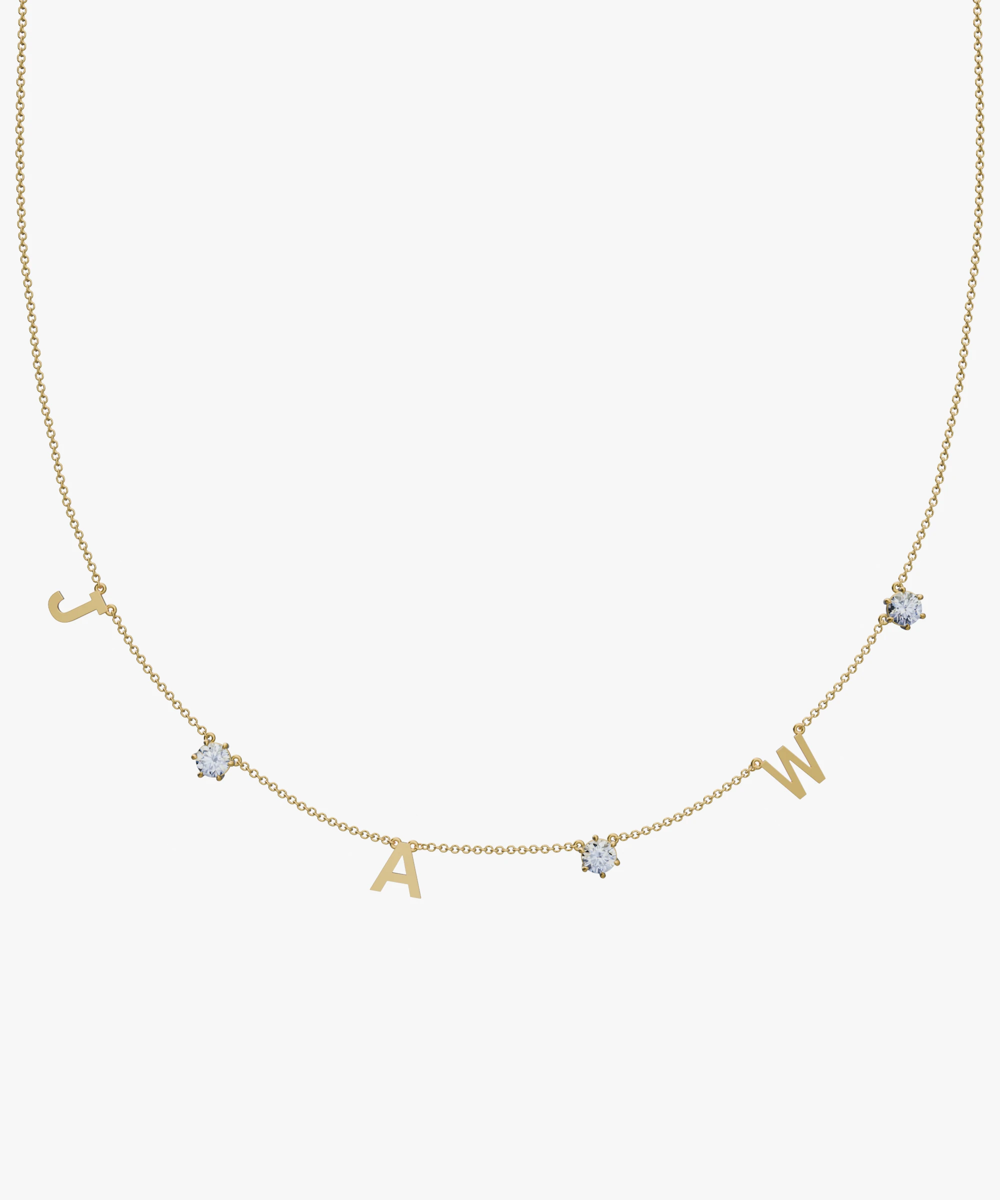 Personalised Charm Necklace