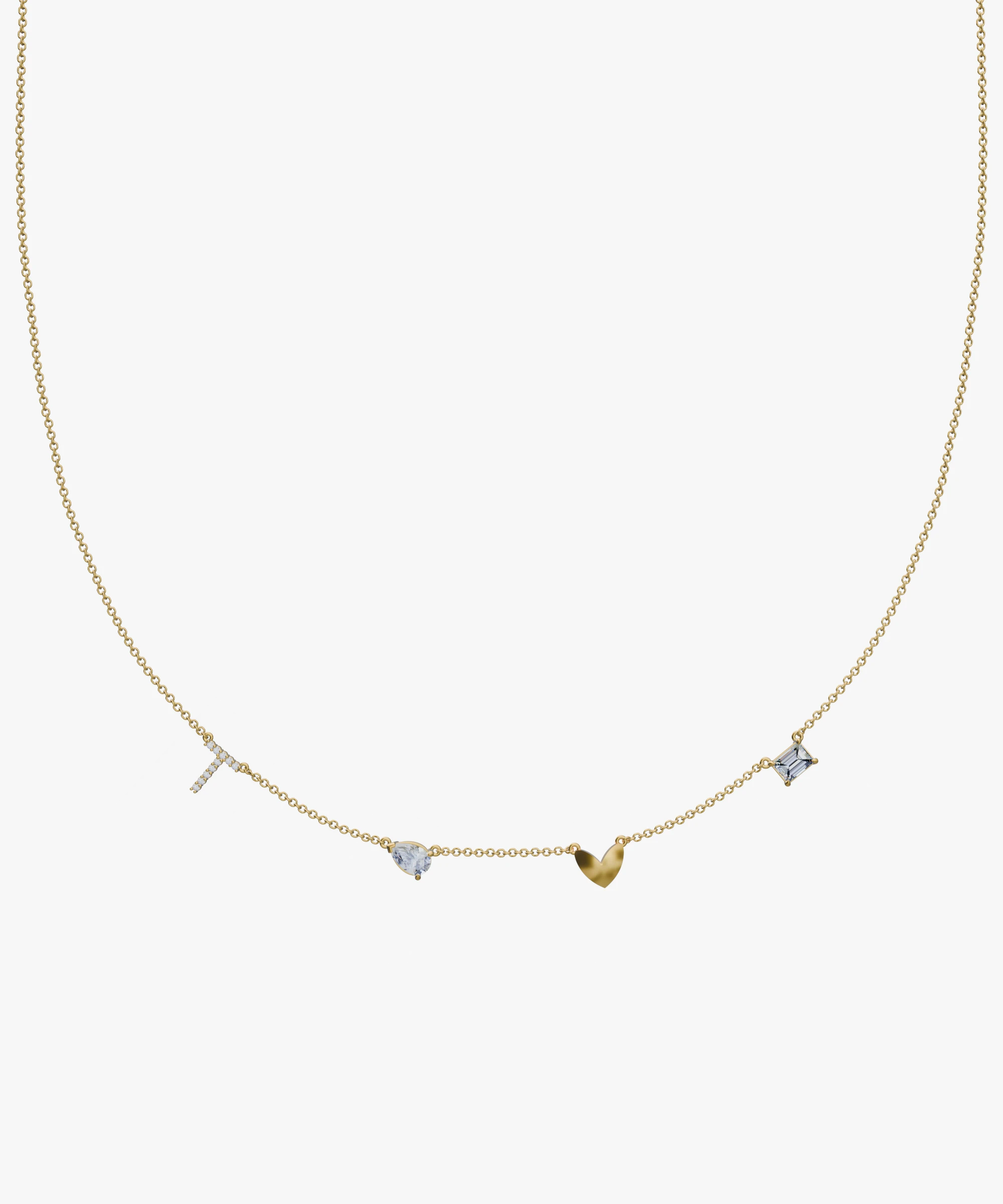 Personalised Charm Necklace