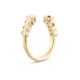 Elodie Round Bezel Wrap Ring