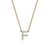 Diamond Initial Necklace