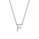 Diamond Initial Necklace