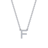 Diamond Initial Necklace