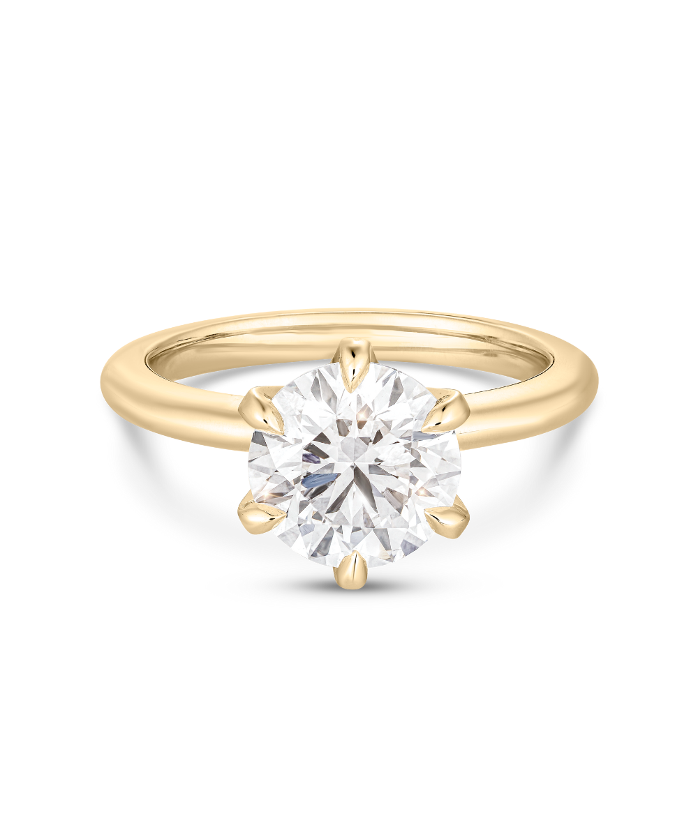 Jessica 2.52ct Brilliant Round Solitaire Diamond Engagement Ring