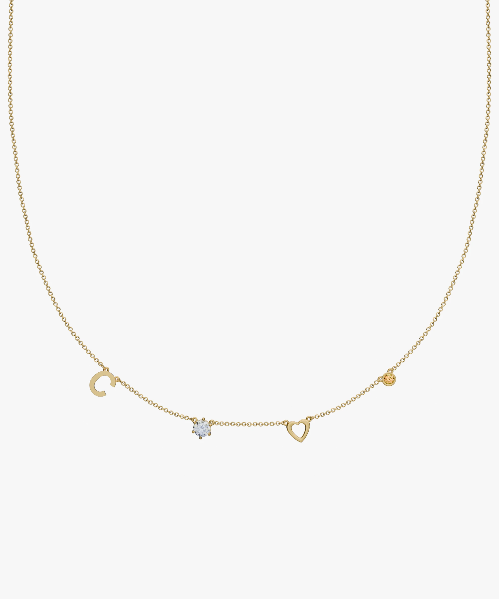 Personalised Charm Necklace