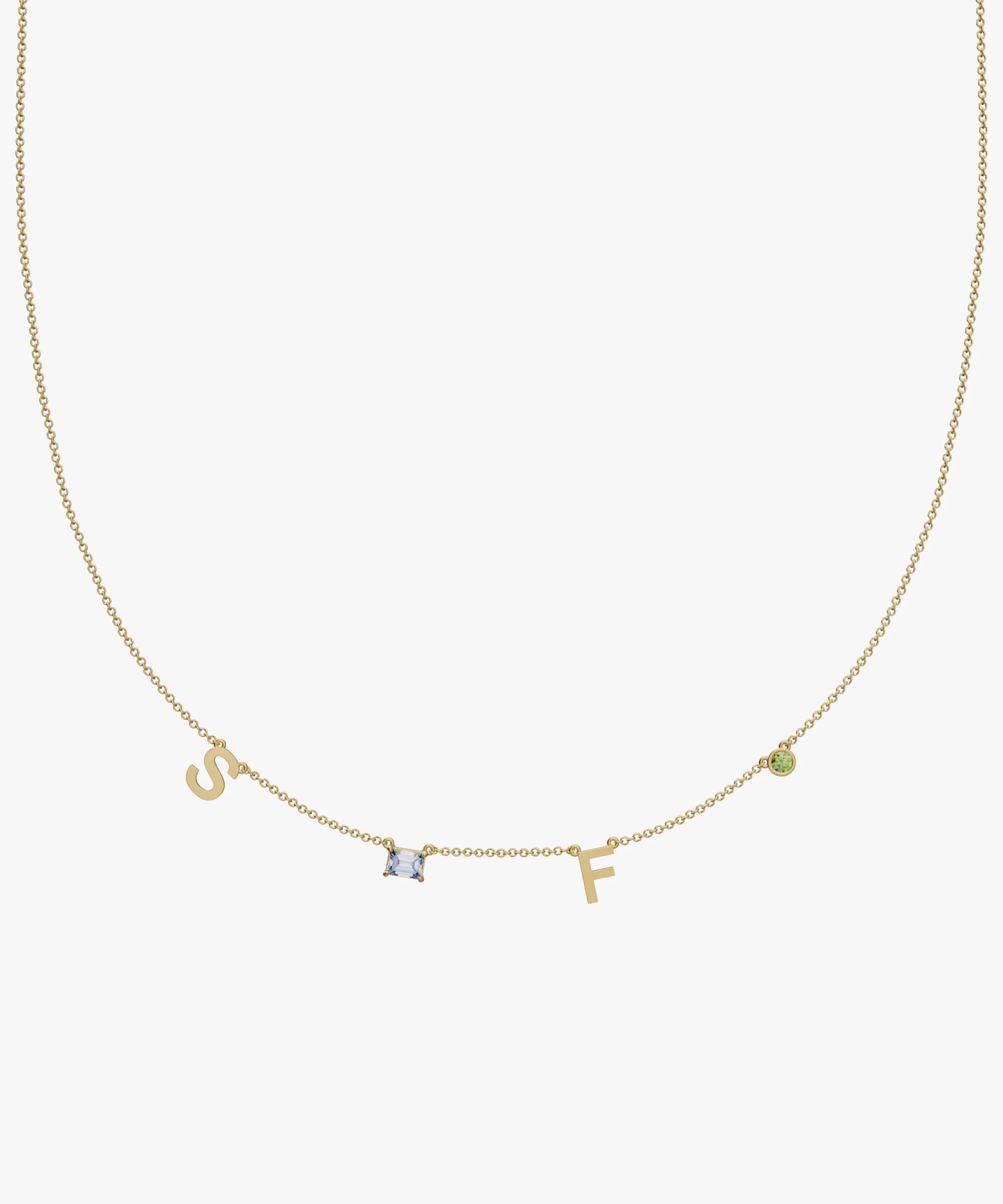 Personalised Charm Necklace