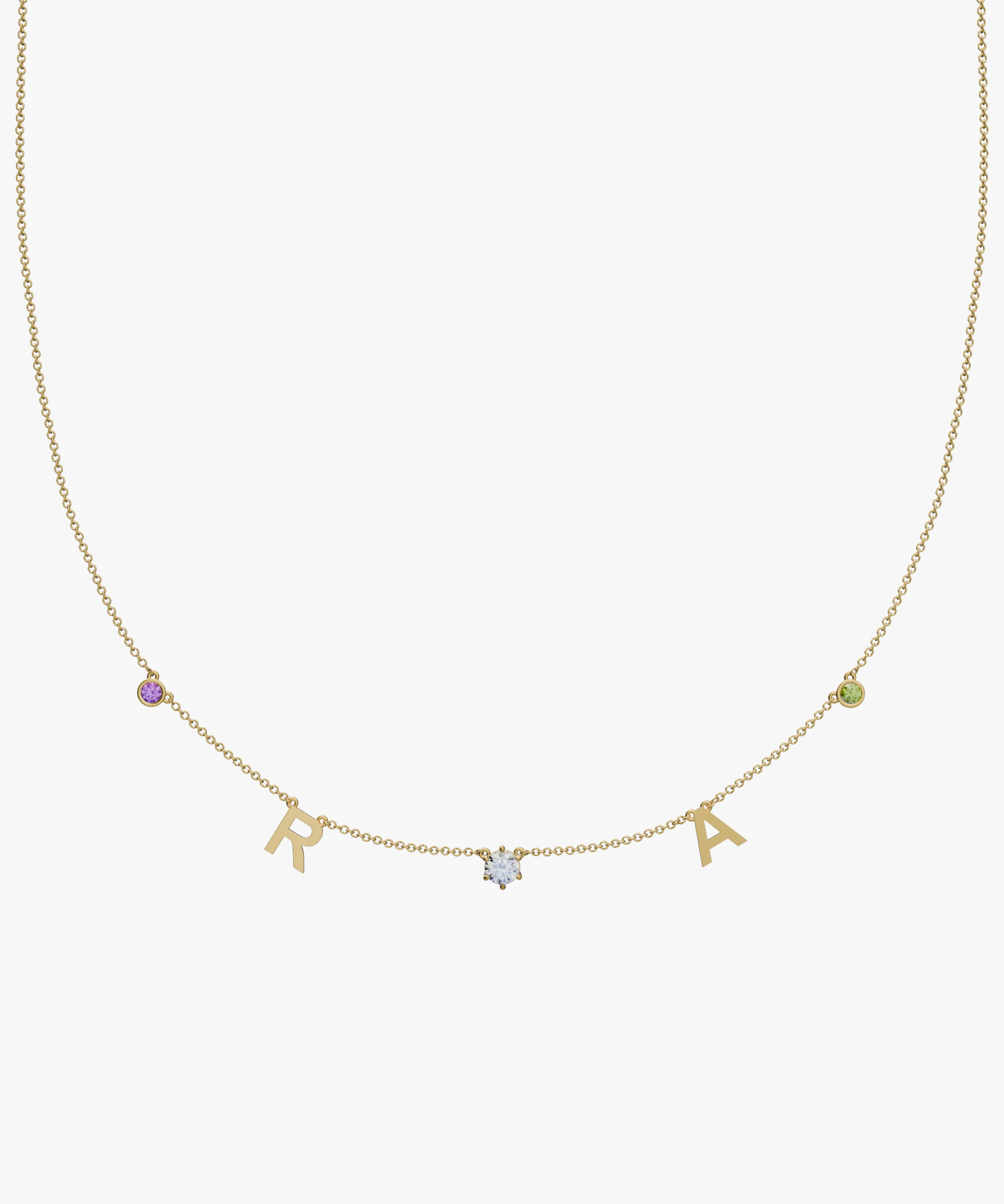 Personalised Charm Necklace