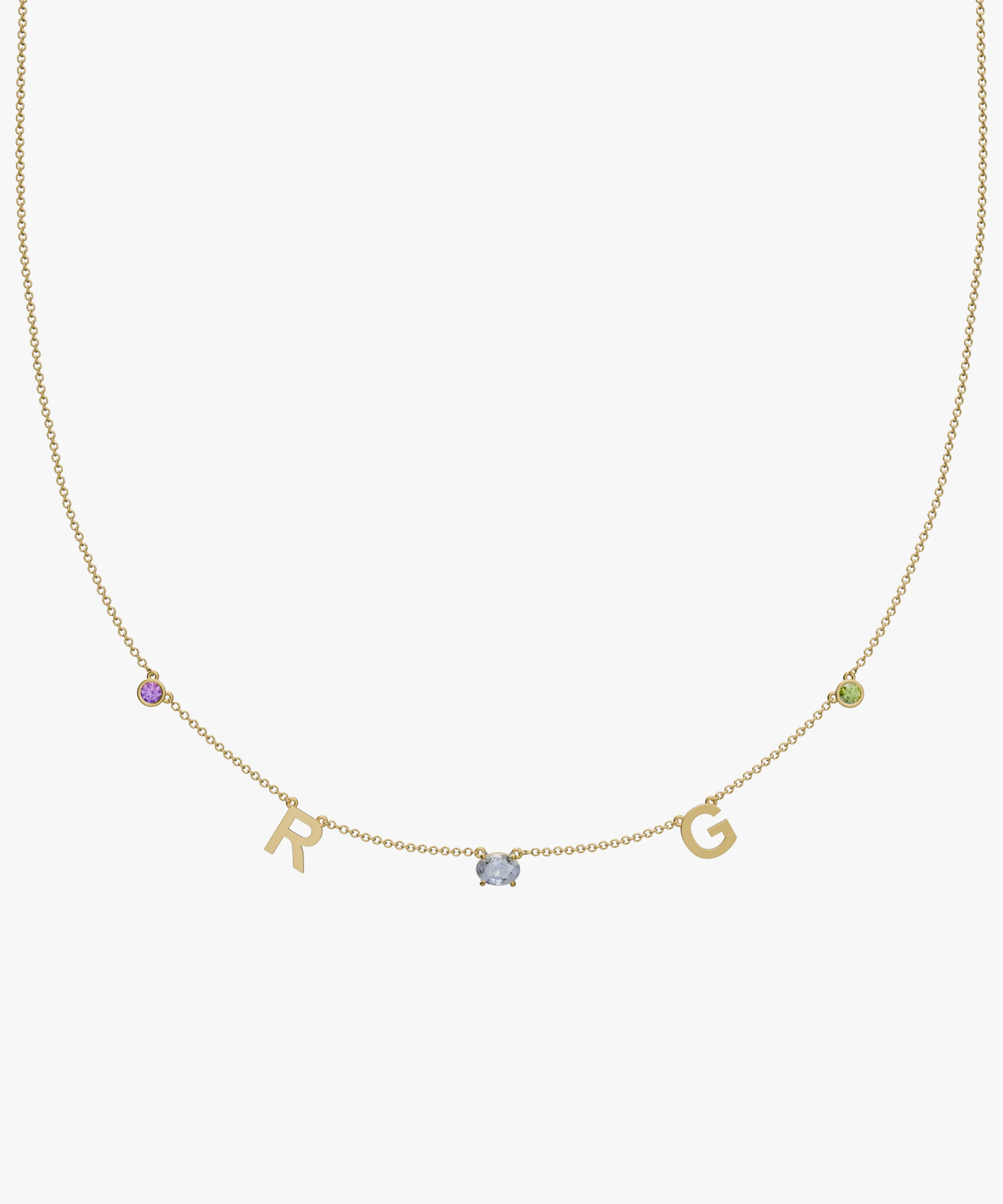 Personalised Charm Necklace