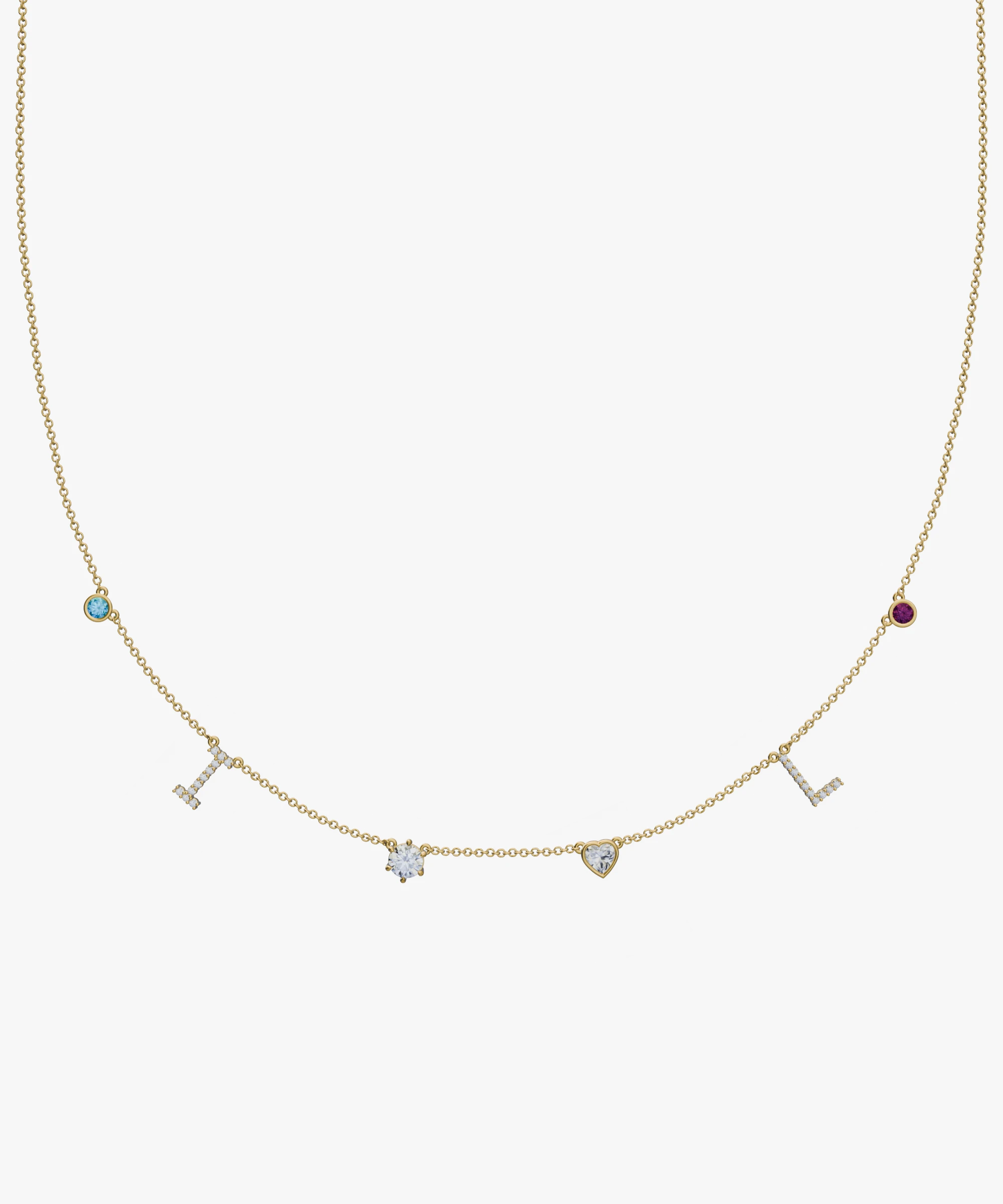 Personalised Charm Necklace