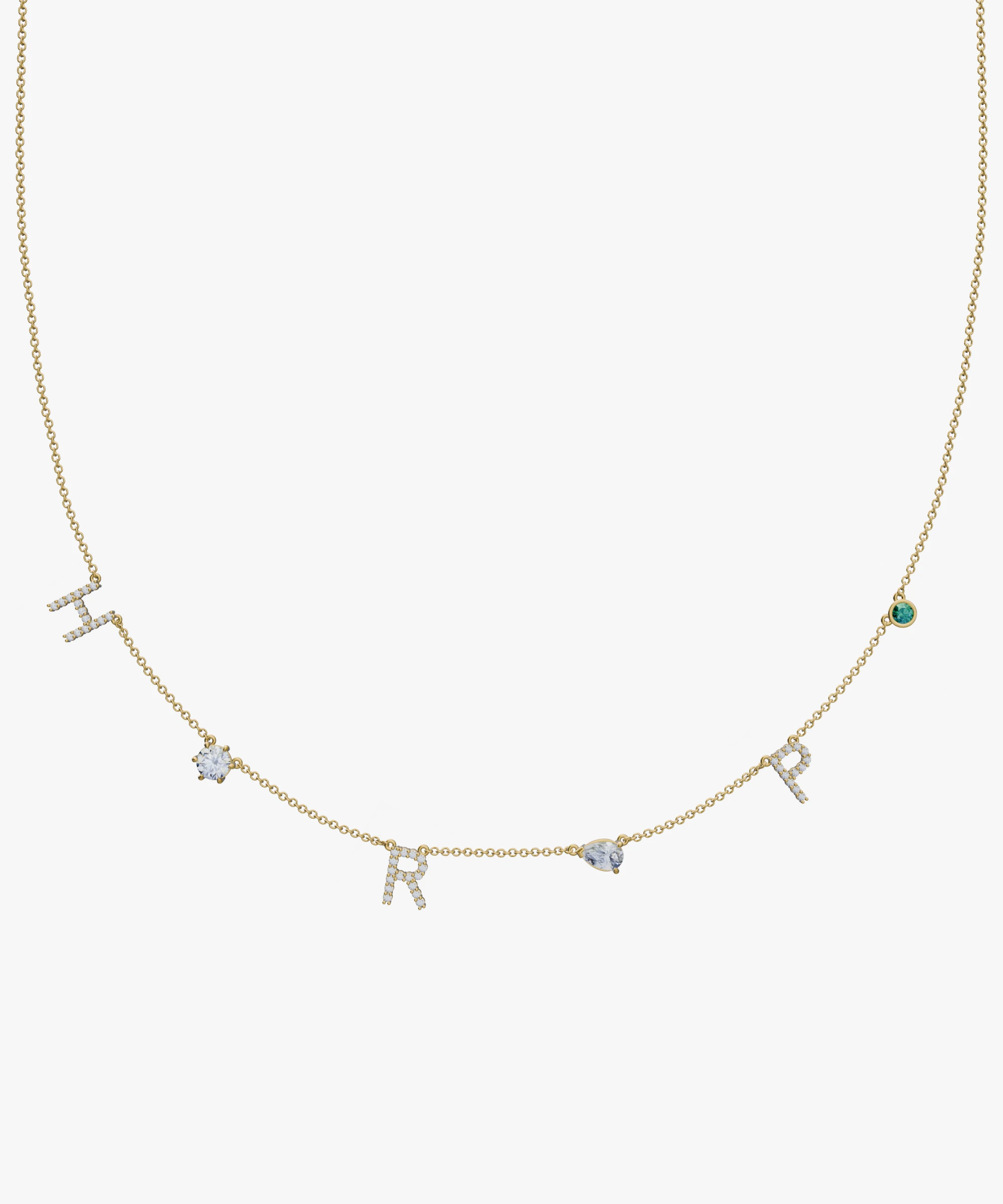 Personalised Charm Necklace