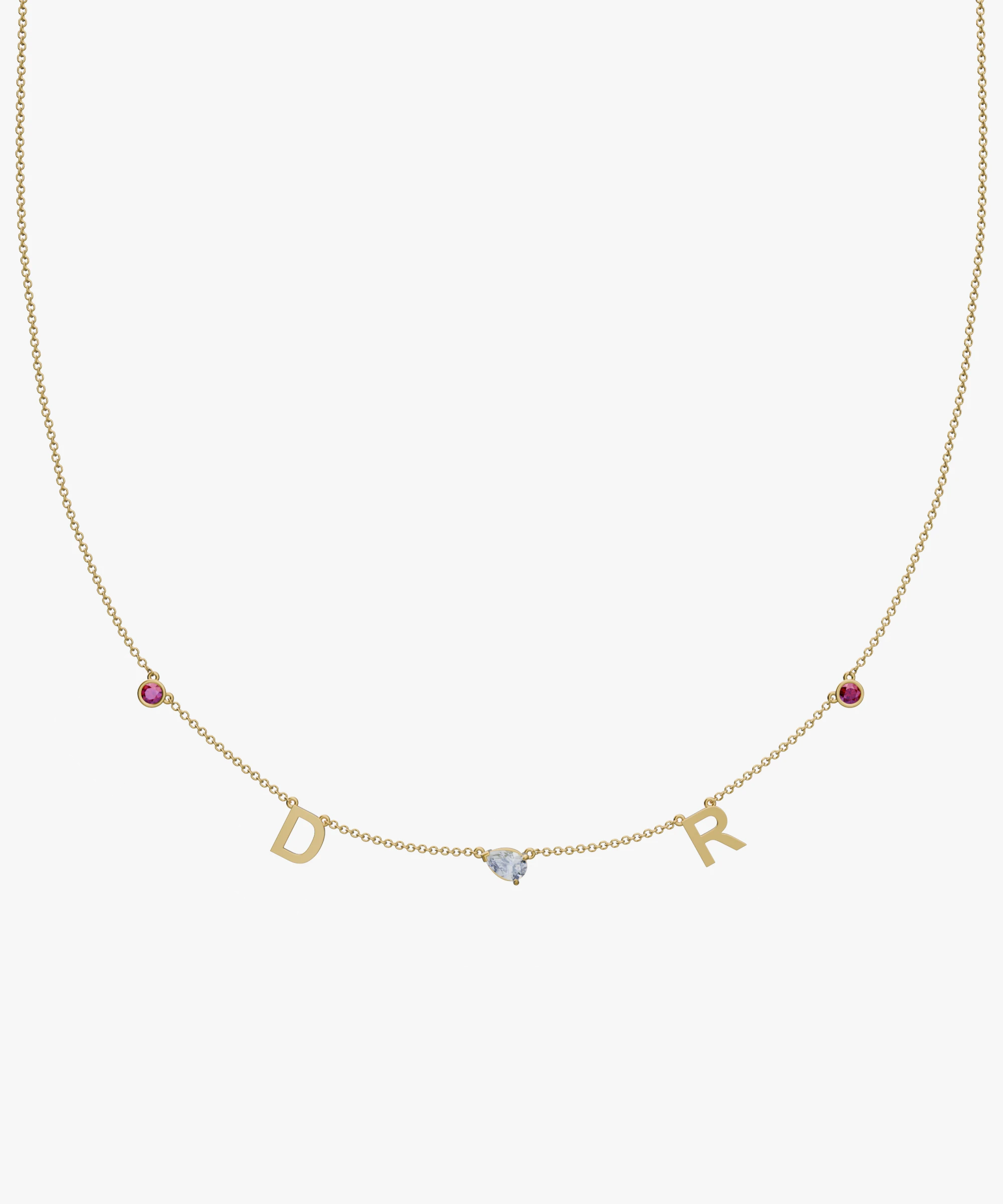 Personalised Charm Necklace