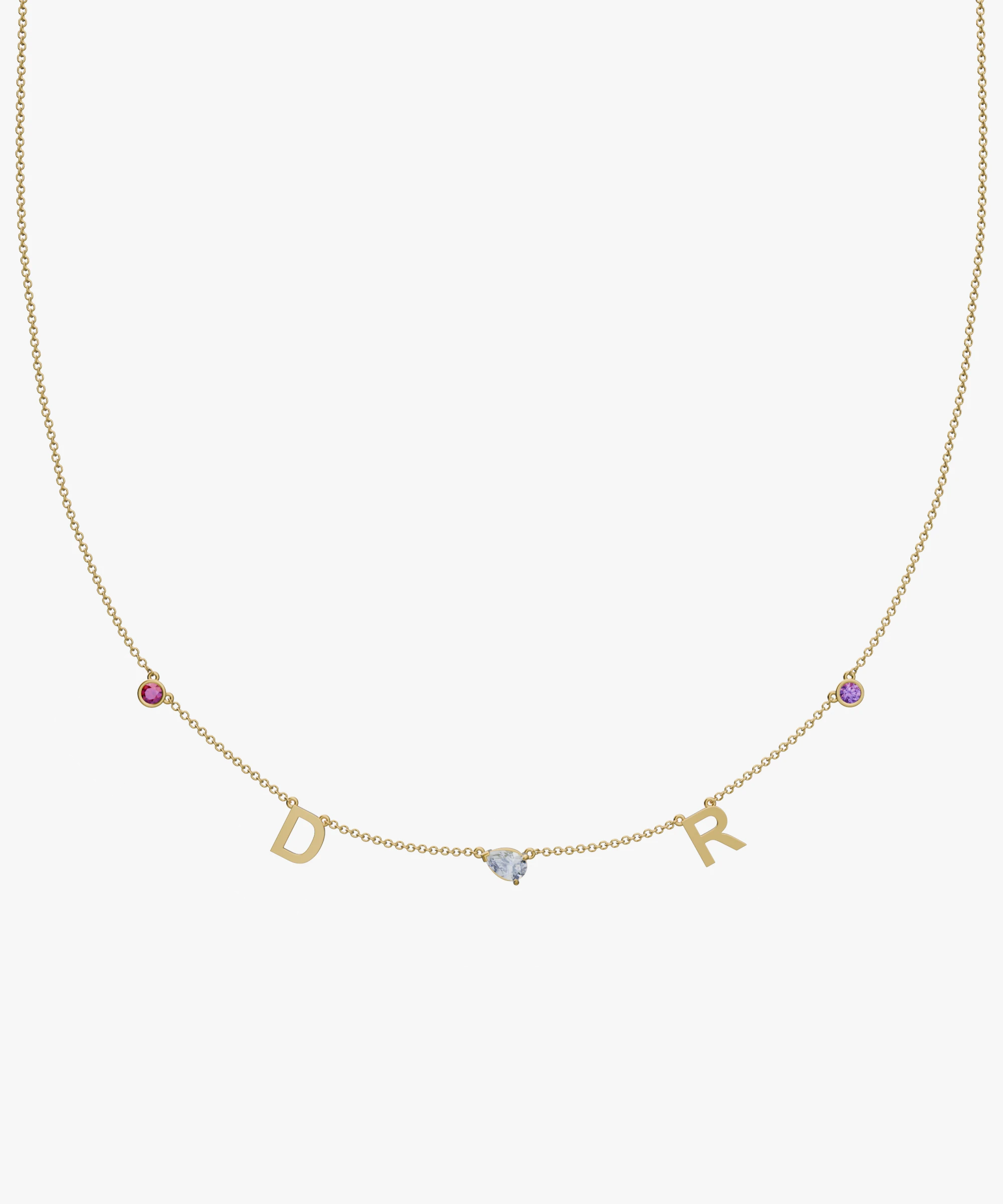 Personalised Charm Necklace