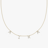 Personalised Charm Necklace classajewellers