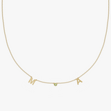 Personalised Charm Necklace classajewellers