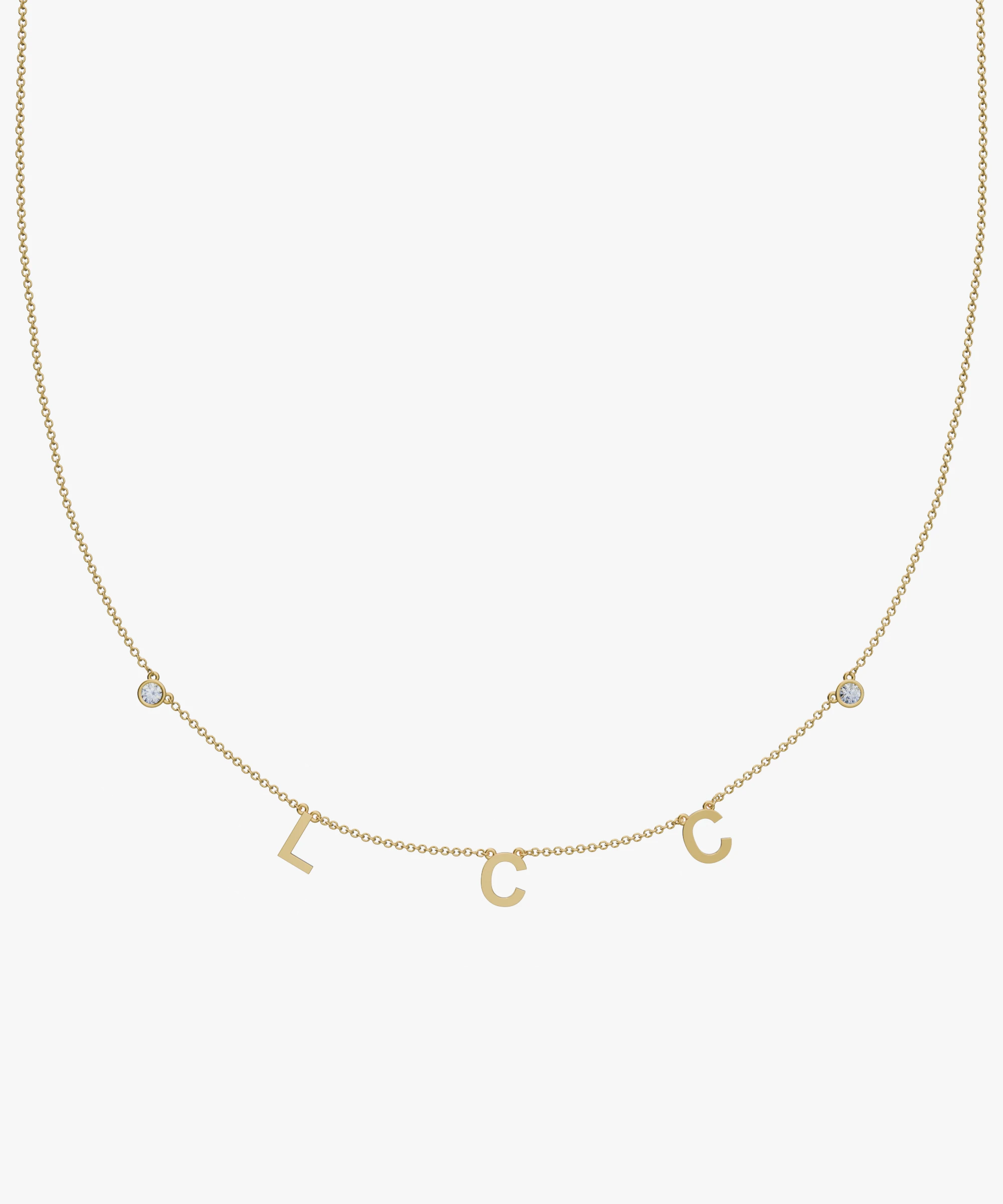 Personalised Charm Necklace classajewellers