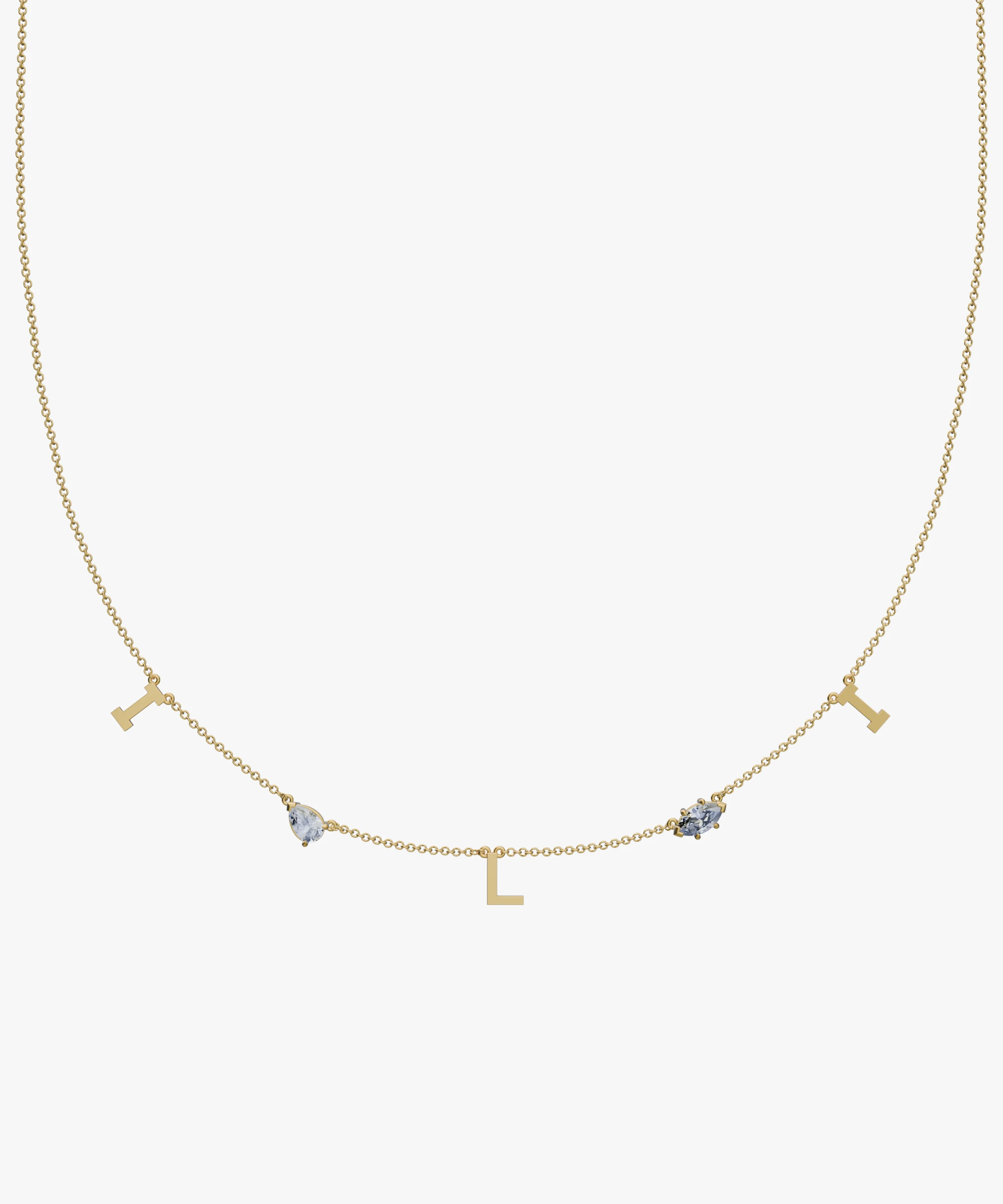 Personalised Charm Necklace classajewellers