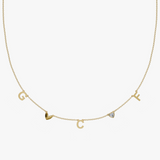 Personalised Charm Necklace classajewellers