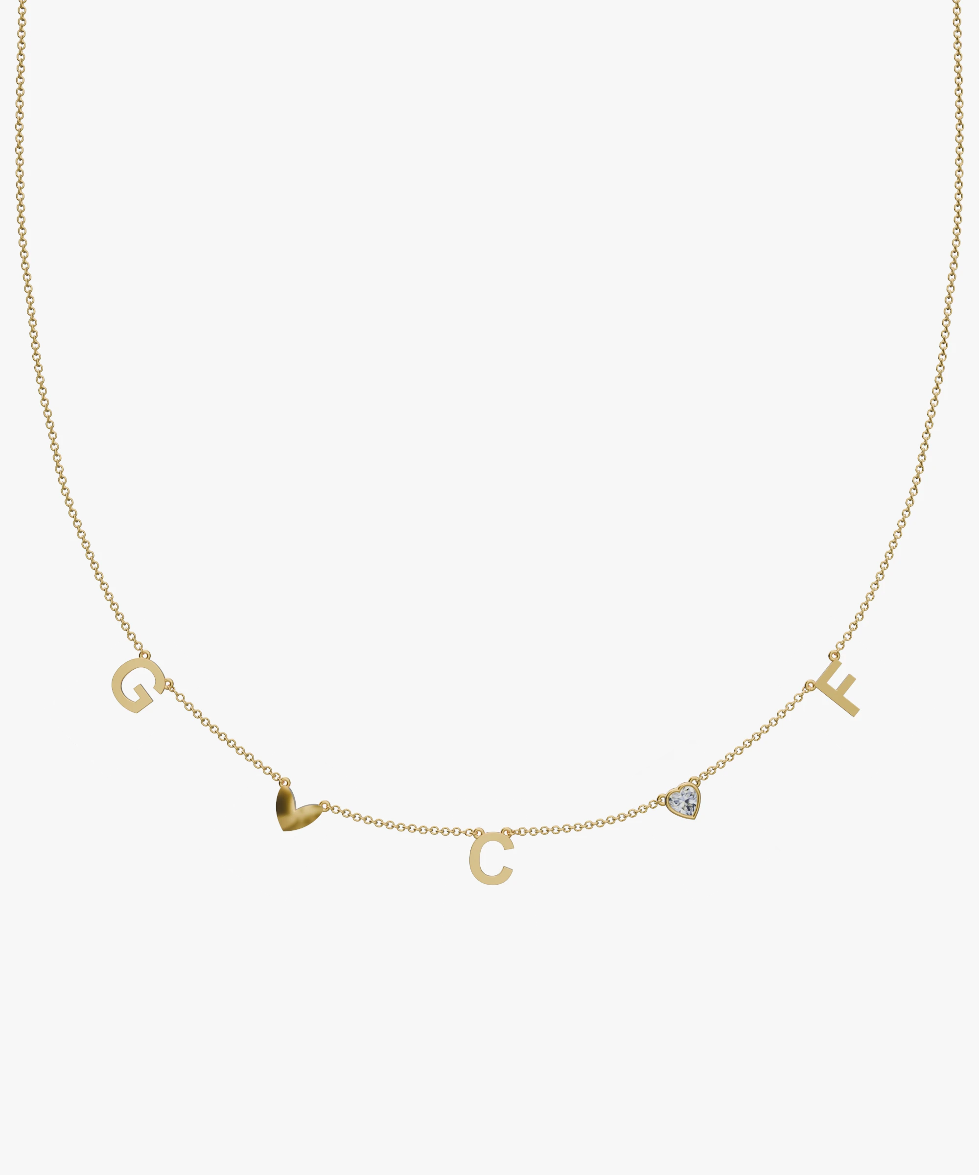 Personalised Charm Necklace classajewellers